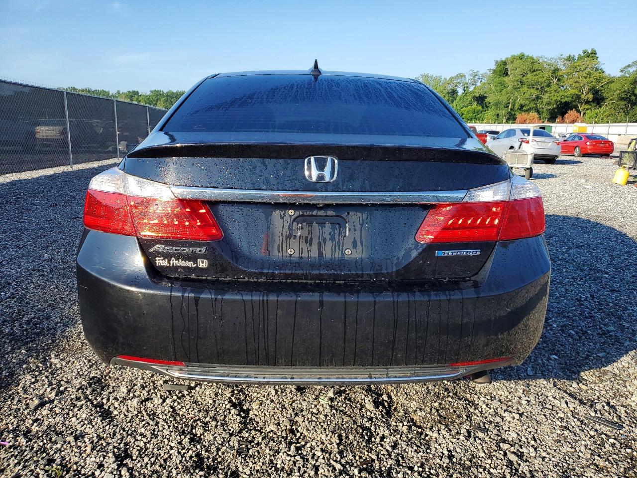 2015 Honda Accord Hybrid Exl Black vin: 1HGCR6F53FA007442