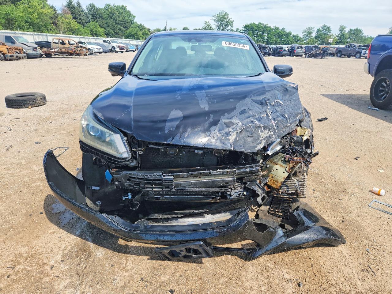 2015 Honda Accord Hybrid Exl Black vin: 1HGCR6F54FA003111