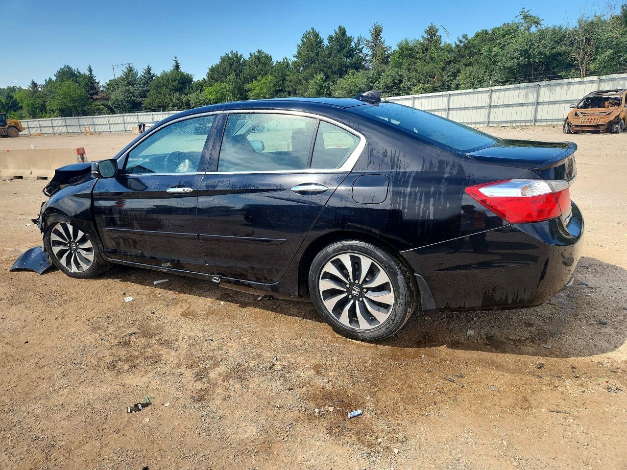2015 Honda Accord Hybrid Exl Black vin: 1HGCR6F54FA003111