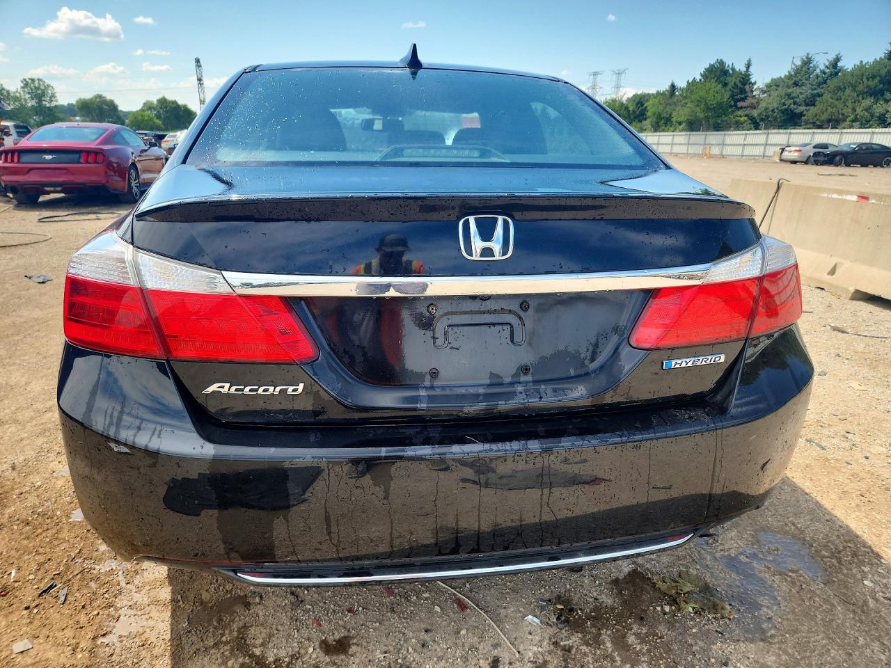 2015 Honda Accord Hybrid Exl Black vin: 1HGCR6F54FA003111