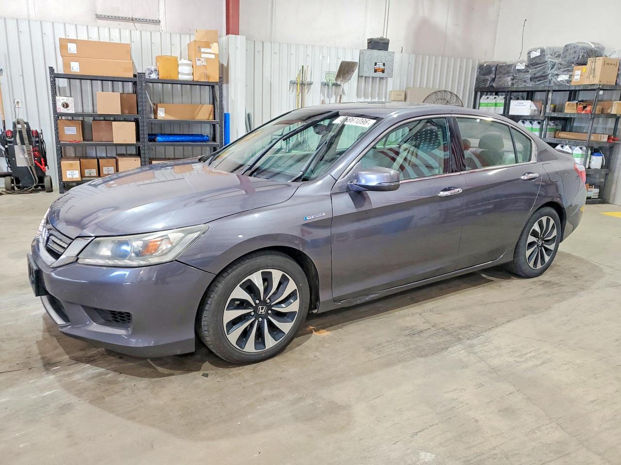2015 Honda Accord Hybrid Exl Charcoal vin: 1HGCR6F55FA010665