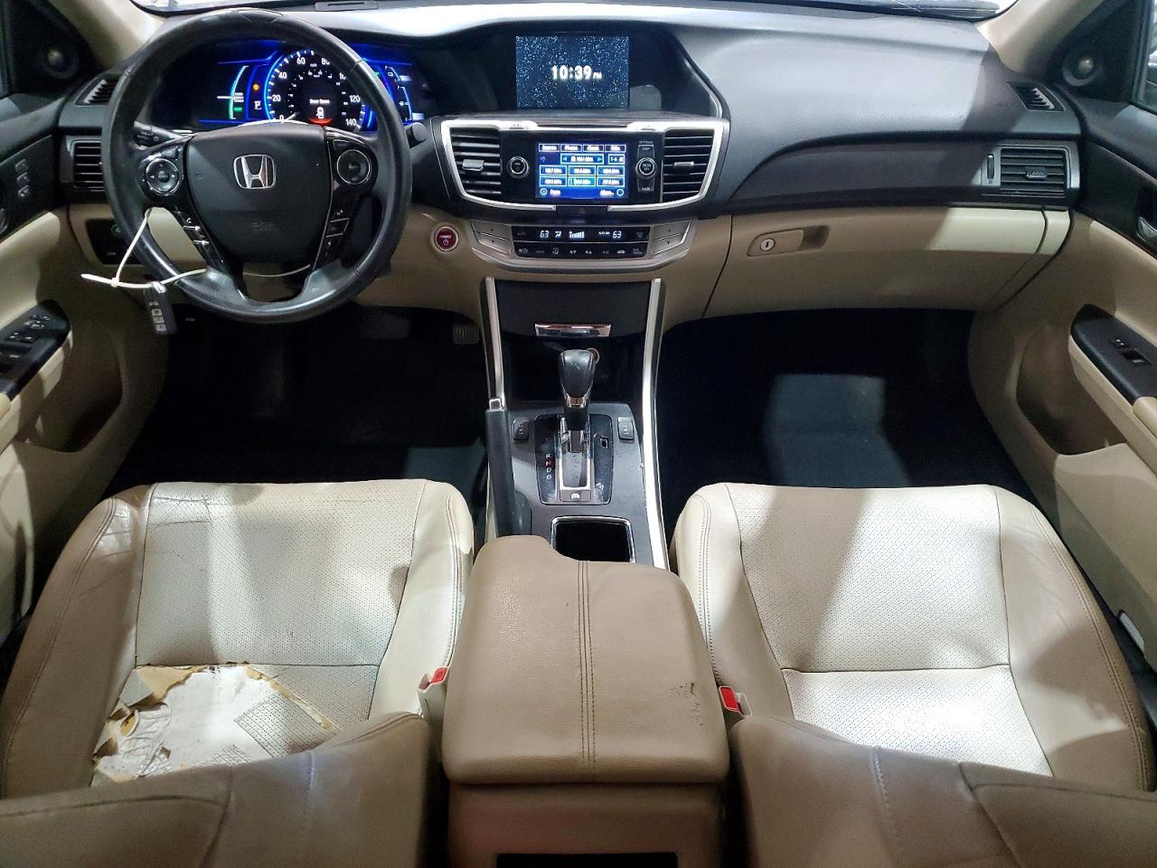 2015 Honda Accord Hybrid Exl Charcoal vin: 1HGCR6F55FA010665