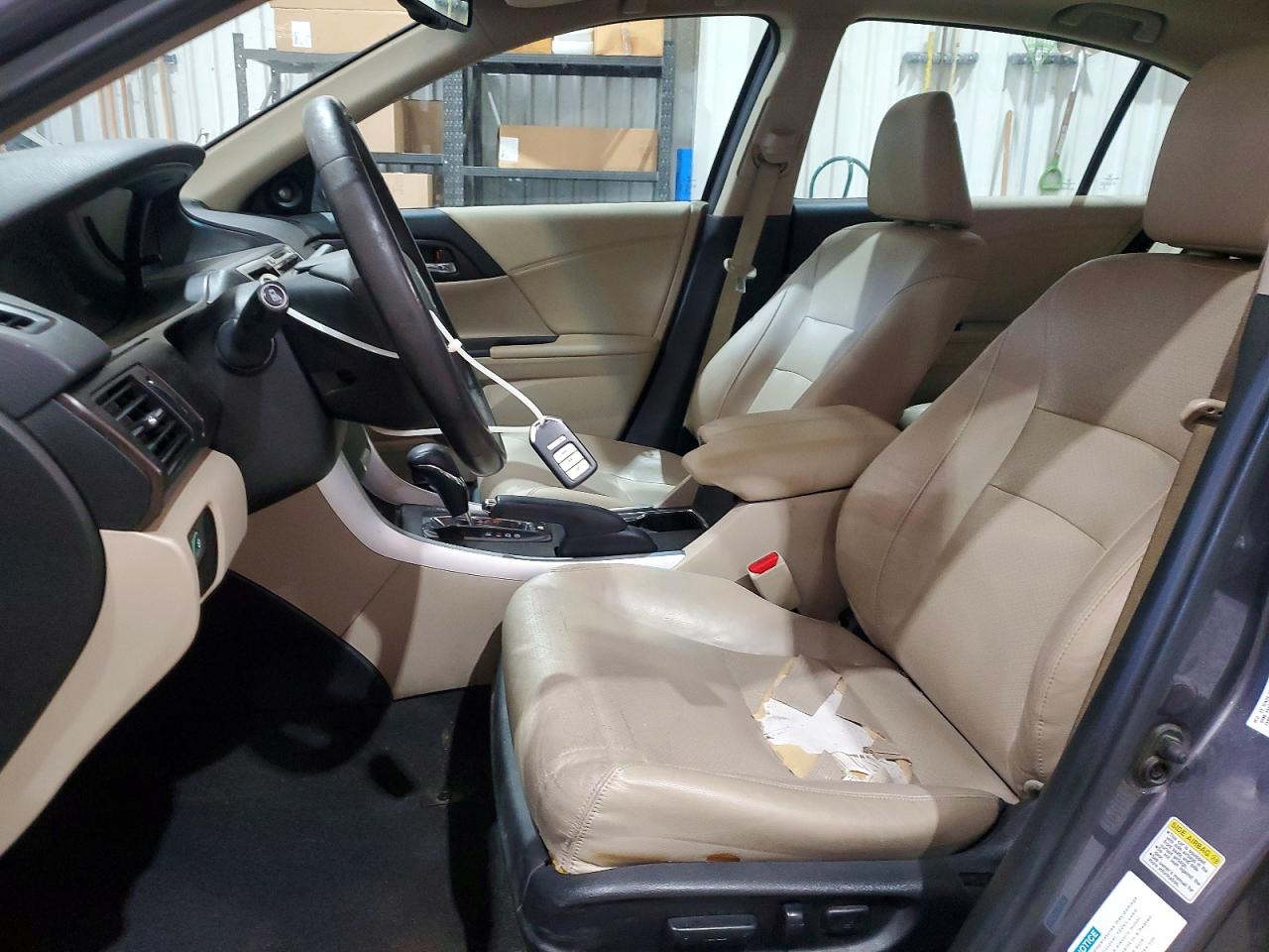 2015 Honda Accord Hybrid Exl Charcoal vin: 1HGCR6F55FA010665