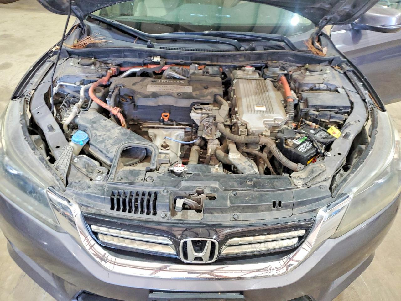 2015 Honda Accord Hybrid Exl Charcoal vin: 1HGCR6F55FA010665