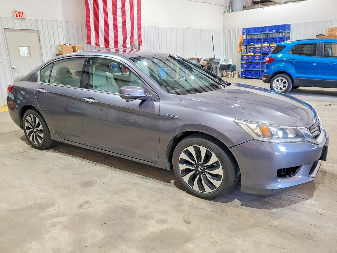 2015 Honda Accord Hybrid Exl Charcoal vin: 1HGCR6F55FA010665