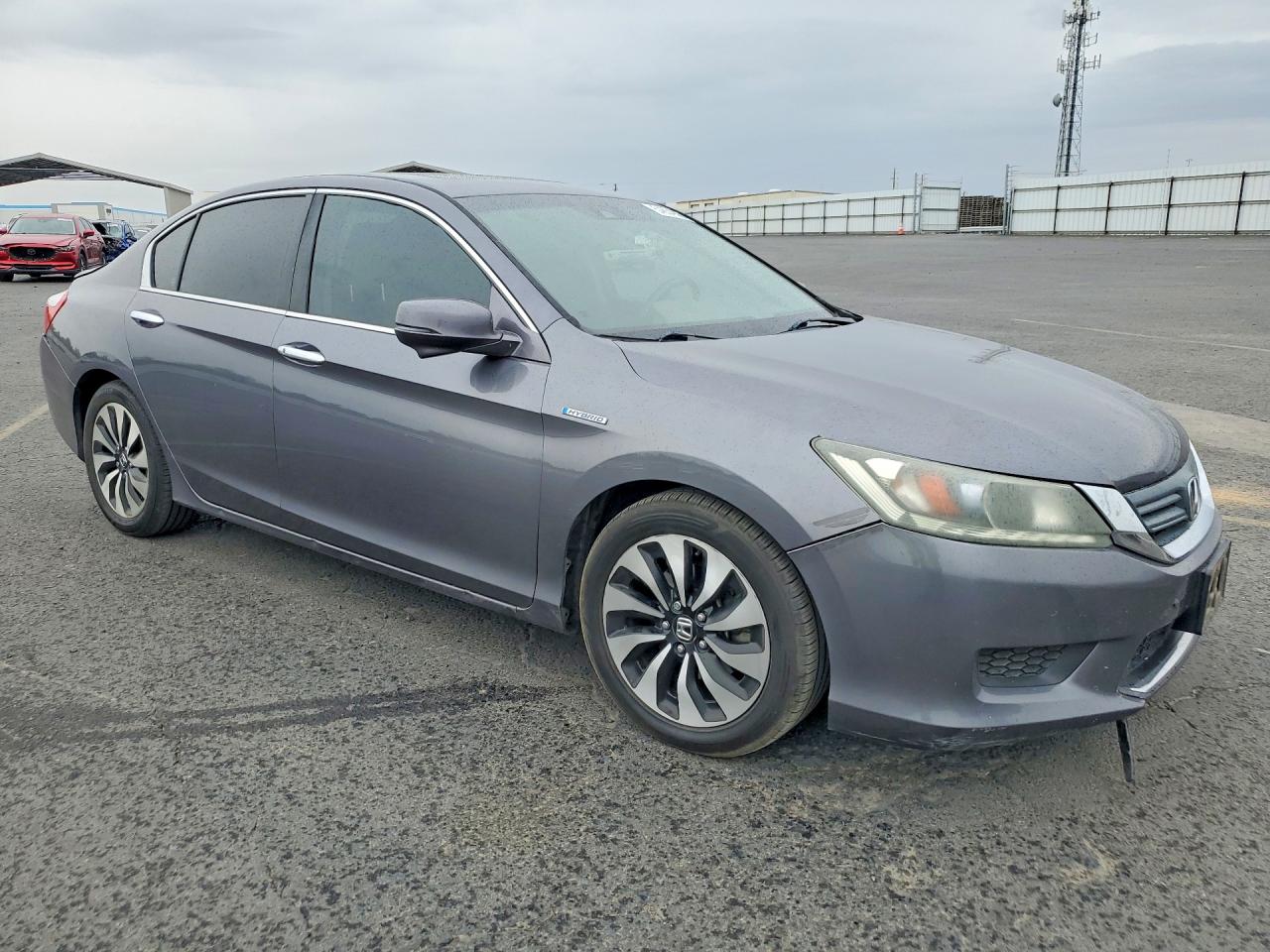 2015 Honda Accord Hybrid Exl Угольный vin: 1HGCR6F55FA013534