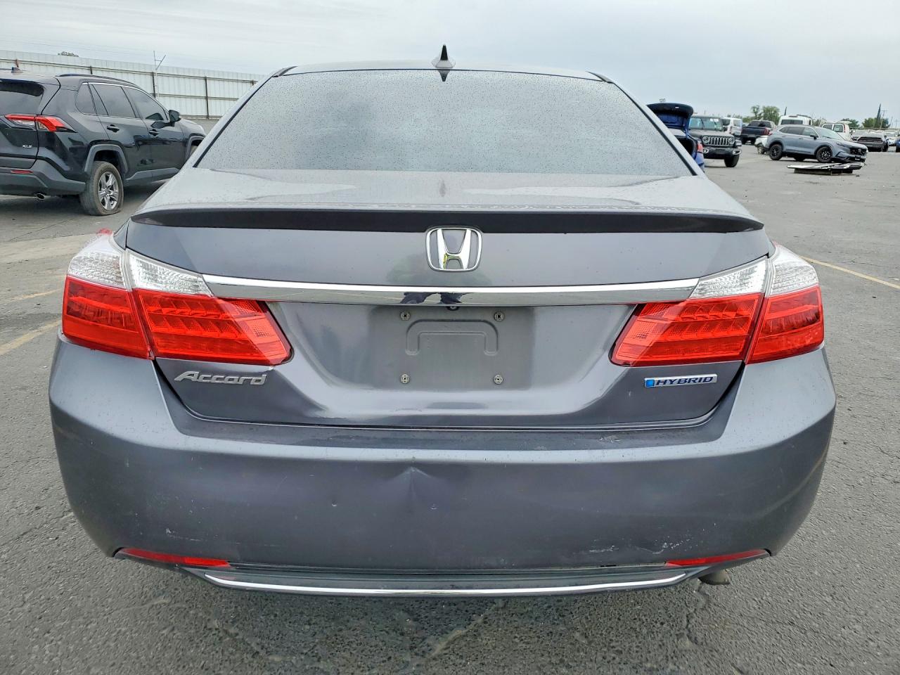 2015 Honda Accord Hybrid Exl Угольный vin: 1HGCR6F55FA013534