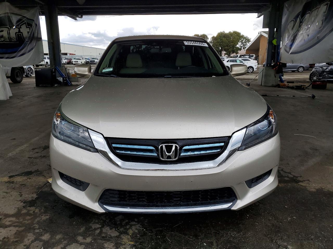 2015 Honda Accord Hybrid Exl Желто-коричневый vin: 1HGCR6F57FA010067