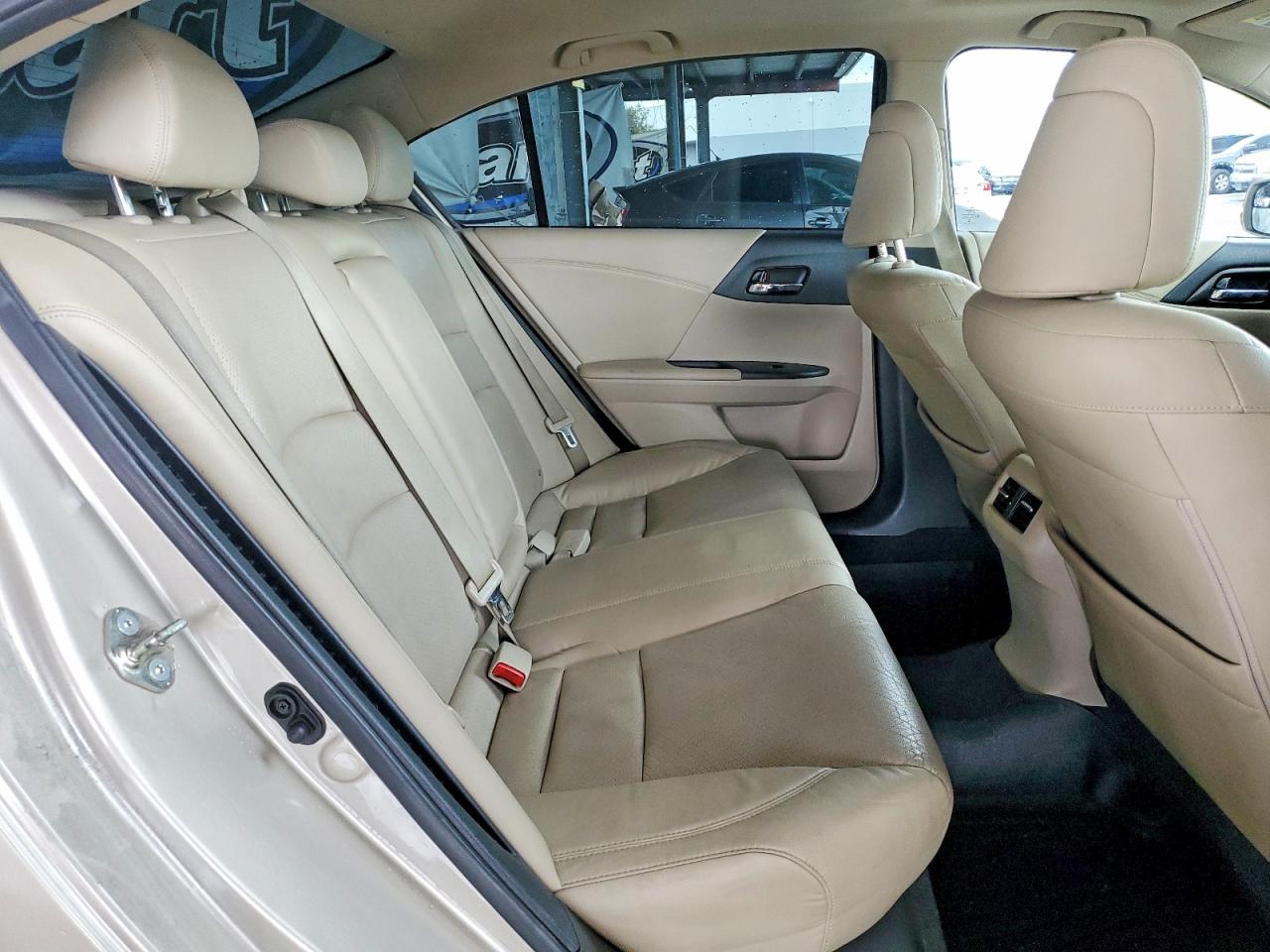 2015 Honda Accord Hybrid Exl Желто-коричневый vin: 1HGCR6F57FA010067