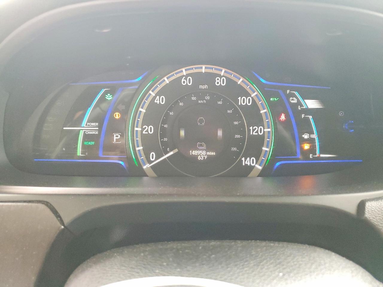 2015 Honda Accord Hybrid Exl Желто-коричневый vin: 1HGCR6F57FA010067
