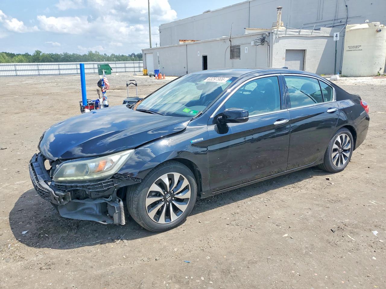 2015 Honda Accord Hybrid Exl Black vin: 1HGCR6F58FA014130