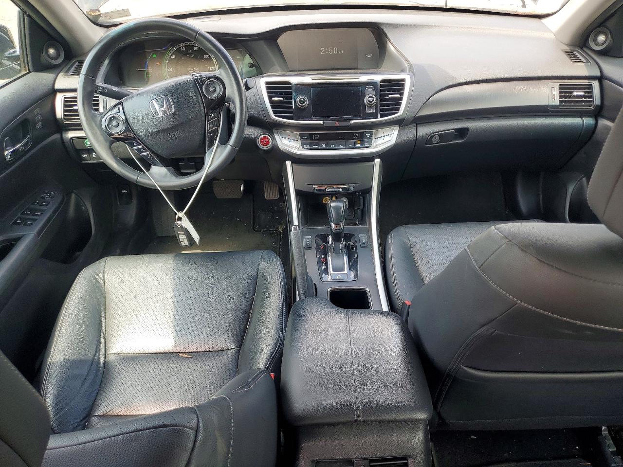 2015 Honda Accord Hybrid Exl Черный vin: 1HGCR6F58FA014130