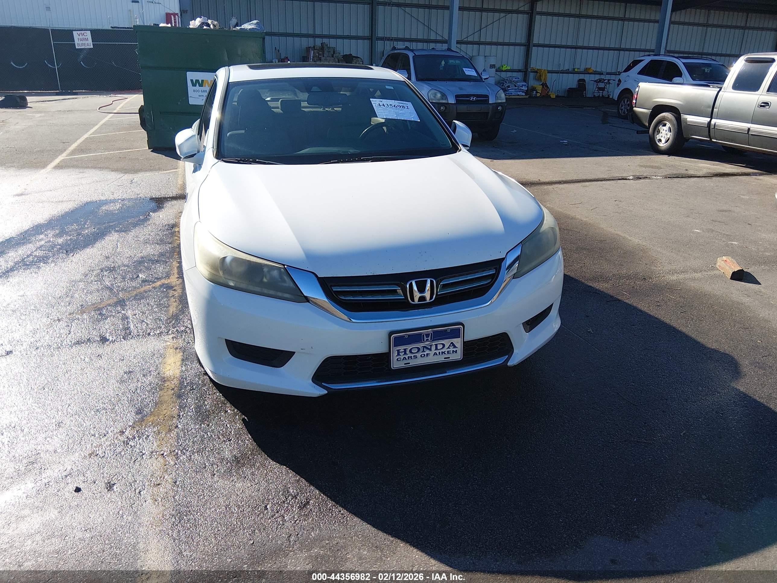 2014 Honda Accord Hybrid Ex-l Белый vin: 1HGCR6F59EA004690