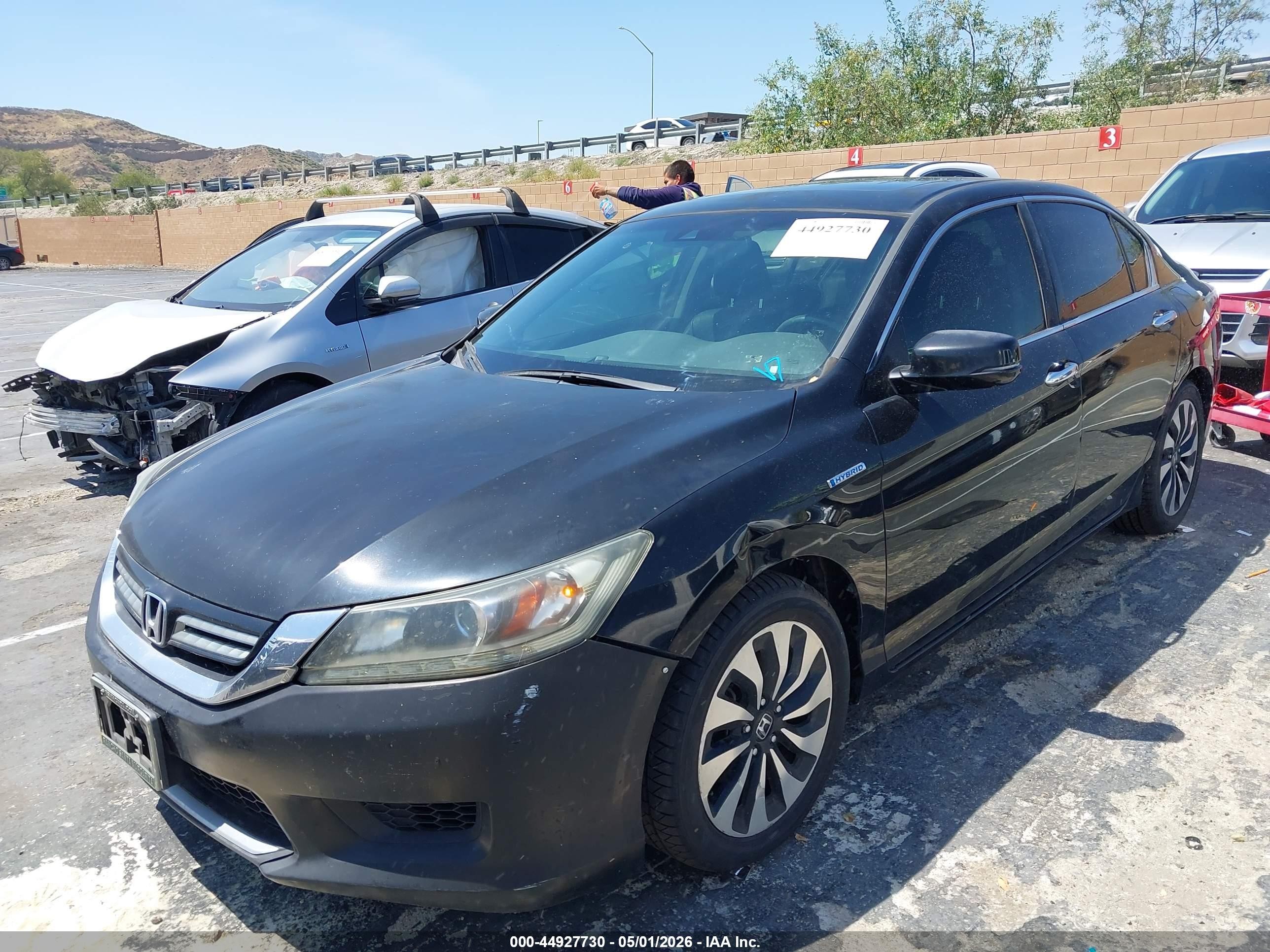 2014 Honda Accord Hybrid Ex-l Черный vin: 1HGCR6F5XEA005332