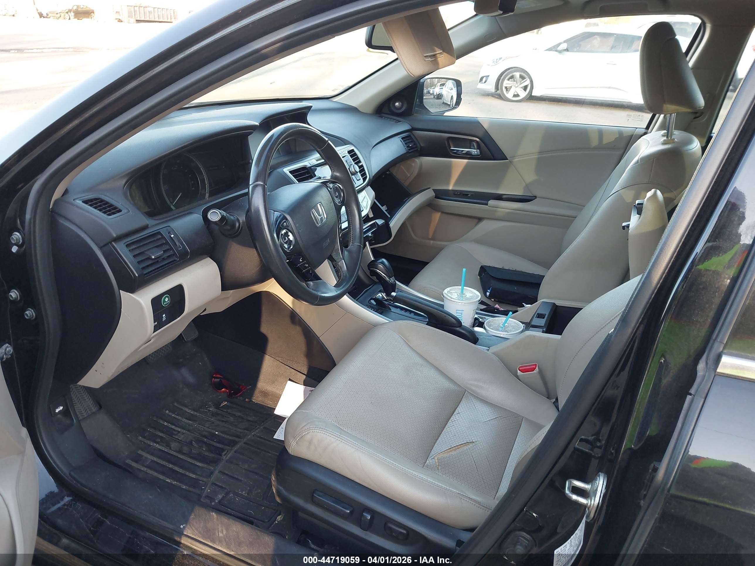 2014 Honda Accord Hybrid Ex-l Черный vin: 1HGCR6F5XEA007680