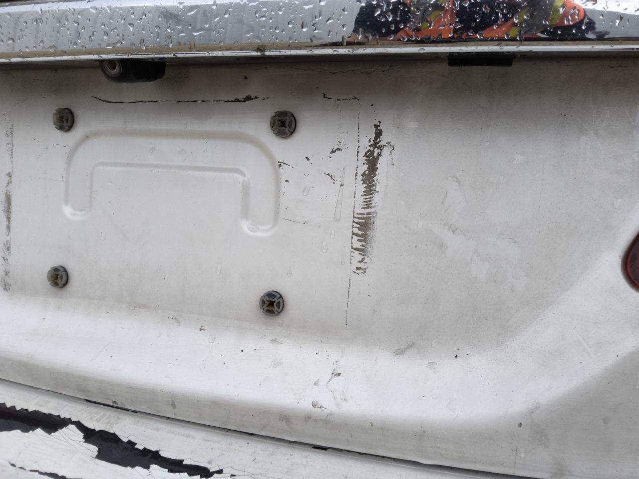 2015 Honda Accord Hybrid Exl White vin: 1HGCR6F5XFA009172 Damage: Deck Lid, Multiple Scratches Heavy, 2