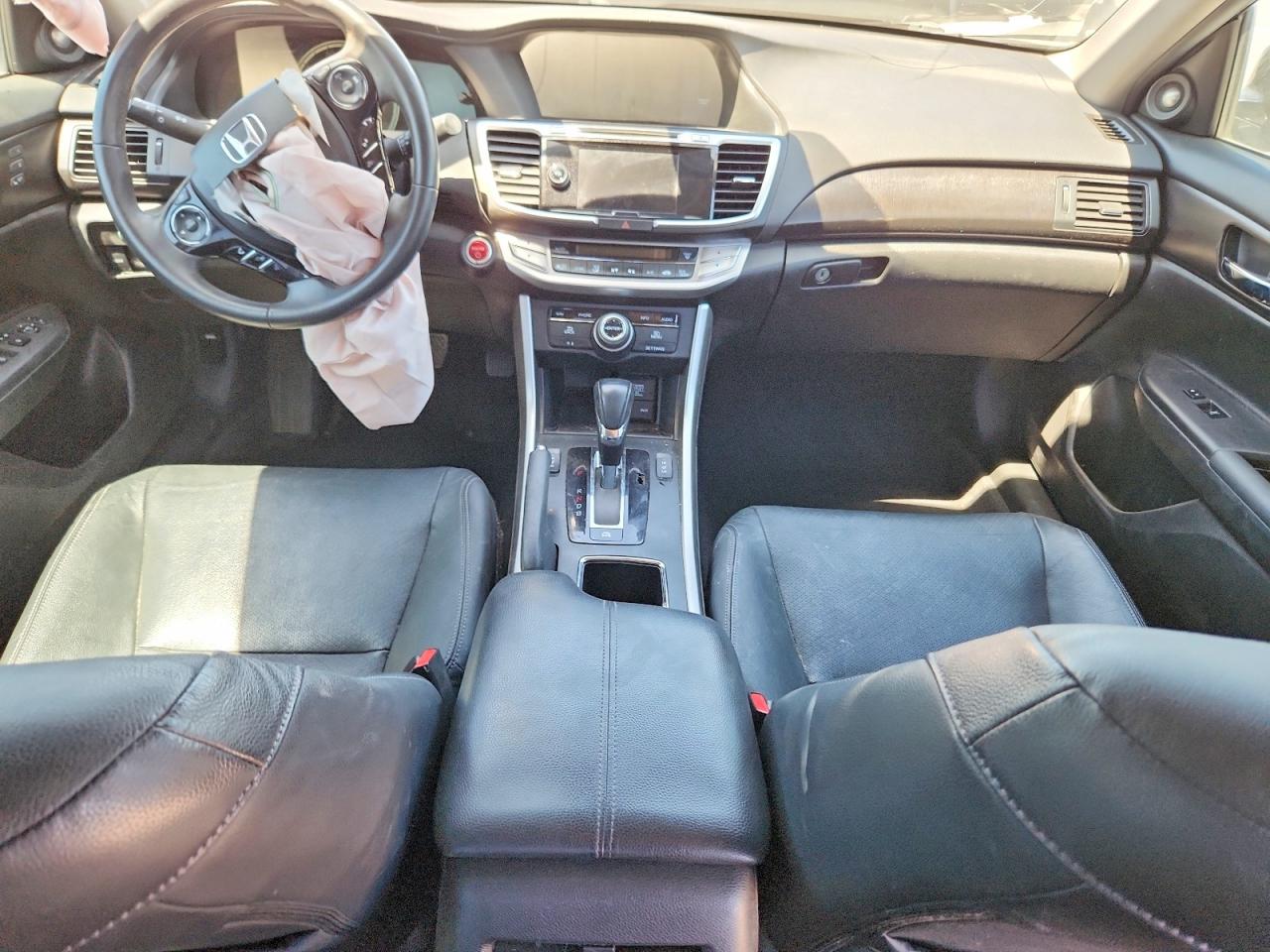 2015 Honda Accord Touring Hybrid Black vin: 1HGCR6F72FA014433