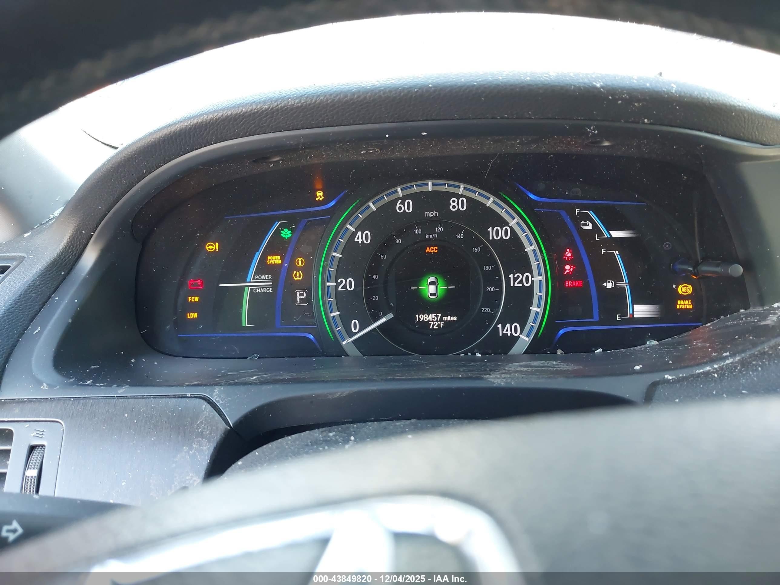 2014 Honda Accord Hybrid Touring Черный vin: 1HGCR6F73EA009983