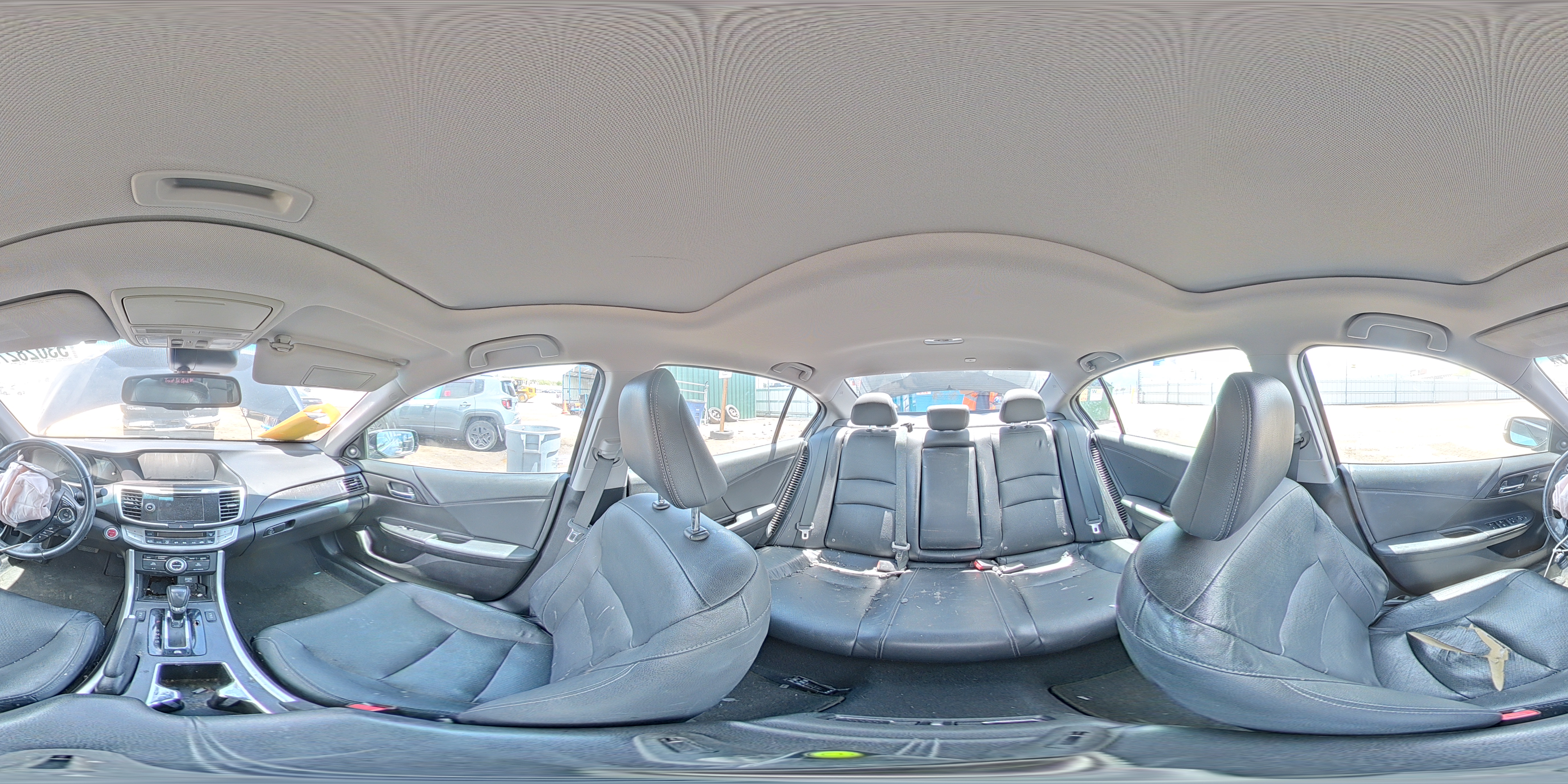 2015 Honda Accord Touring Hybrid Black vin: 1HGCR6F76FA013205