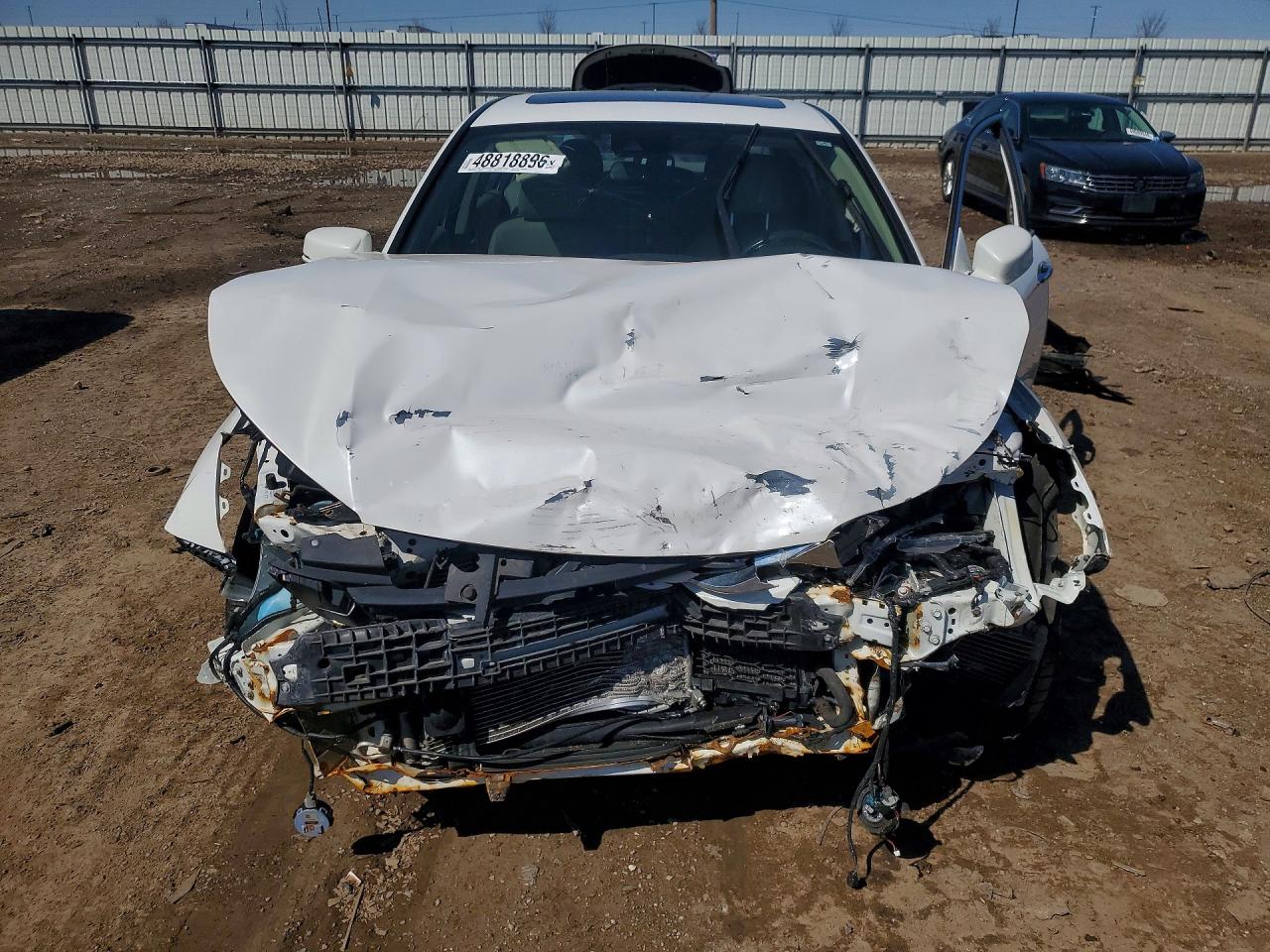 2014 Honda Accord Touring Hybrid Белый vin: 1HGCR6F79EA007039