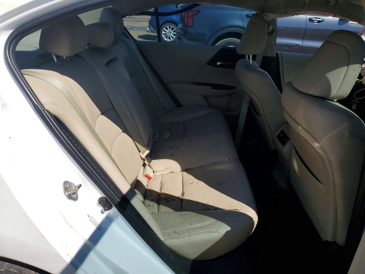 2014 Honda Accord Touring Hybrid Белый vin: 1HGCR6F79EA007039