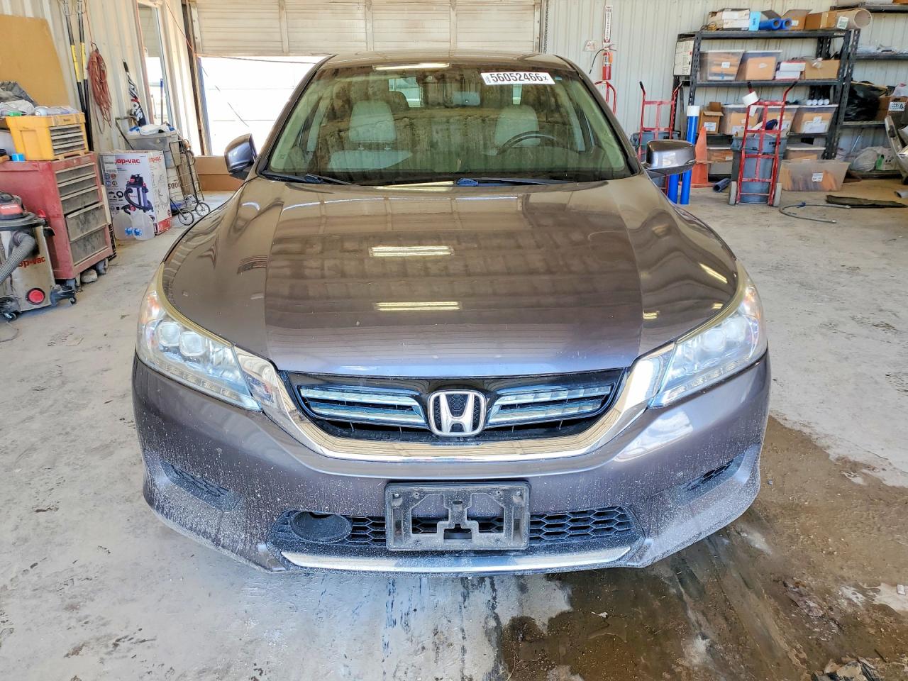 2015 Honda Accord Touring Hybrid Gray vin: 1HGCR6F79FA002568
