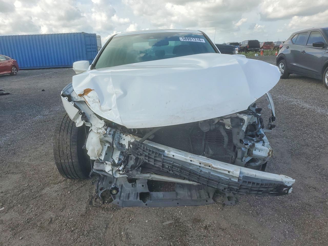 2015 Honda Accord Touring Hybrid White vin: 1HGCR6F79FA013974