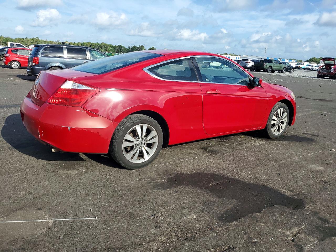2008 Honda Accord Lx-s Red vin: 1HGCS11308A021783