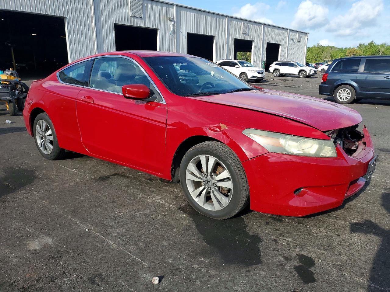 2008 Honda Accord Lx-s Red vin: 1HGCS11308A021783