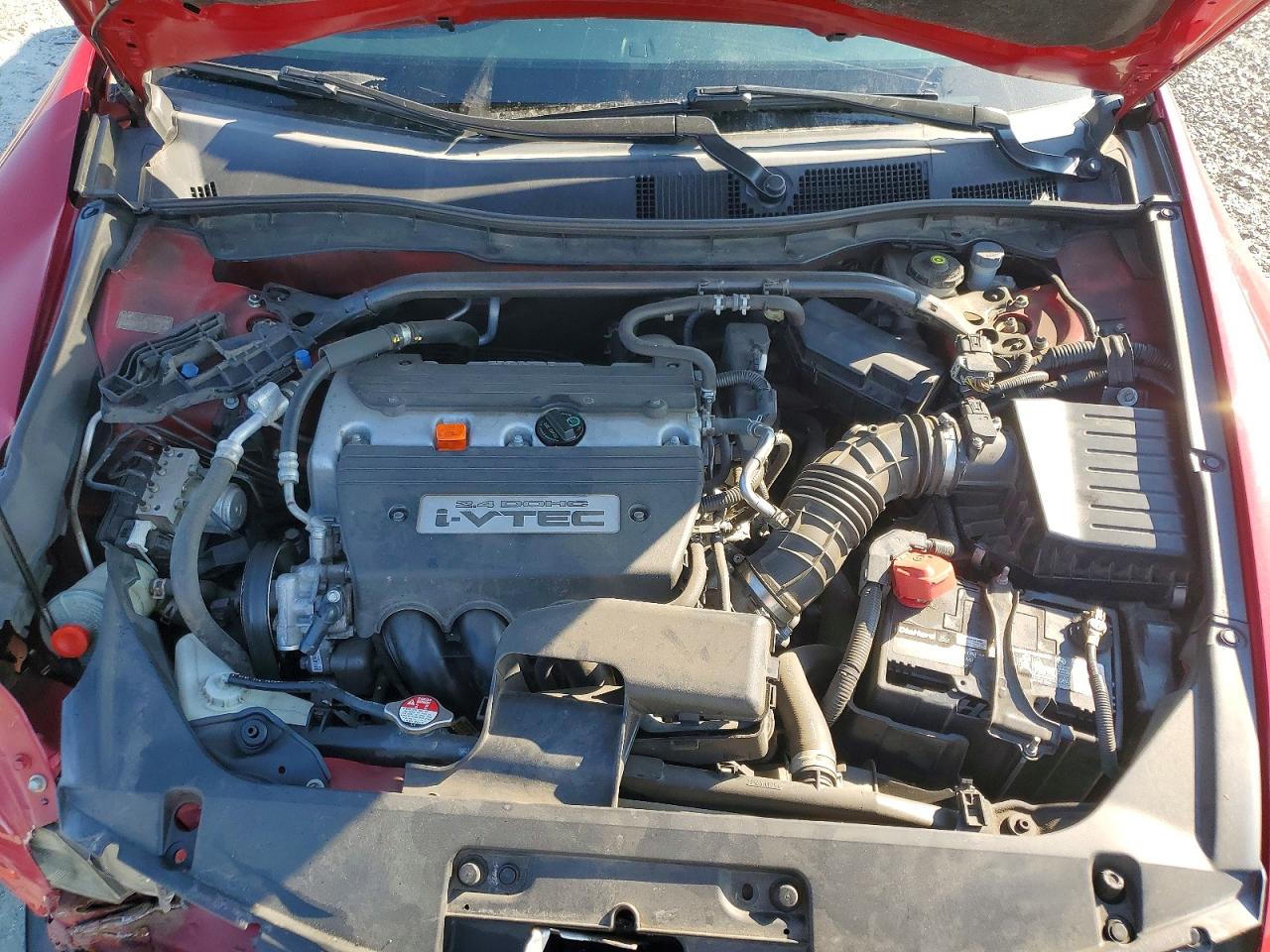 2009 Honda Accord Ex Красный vin: 1HGCS11769A006399