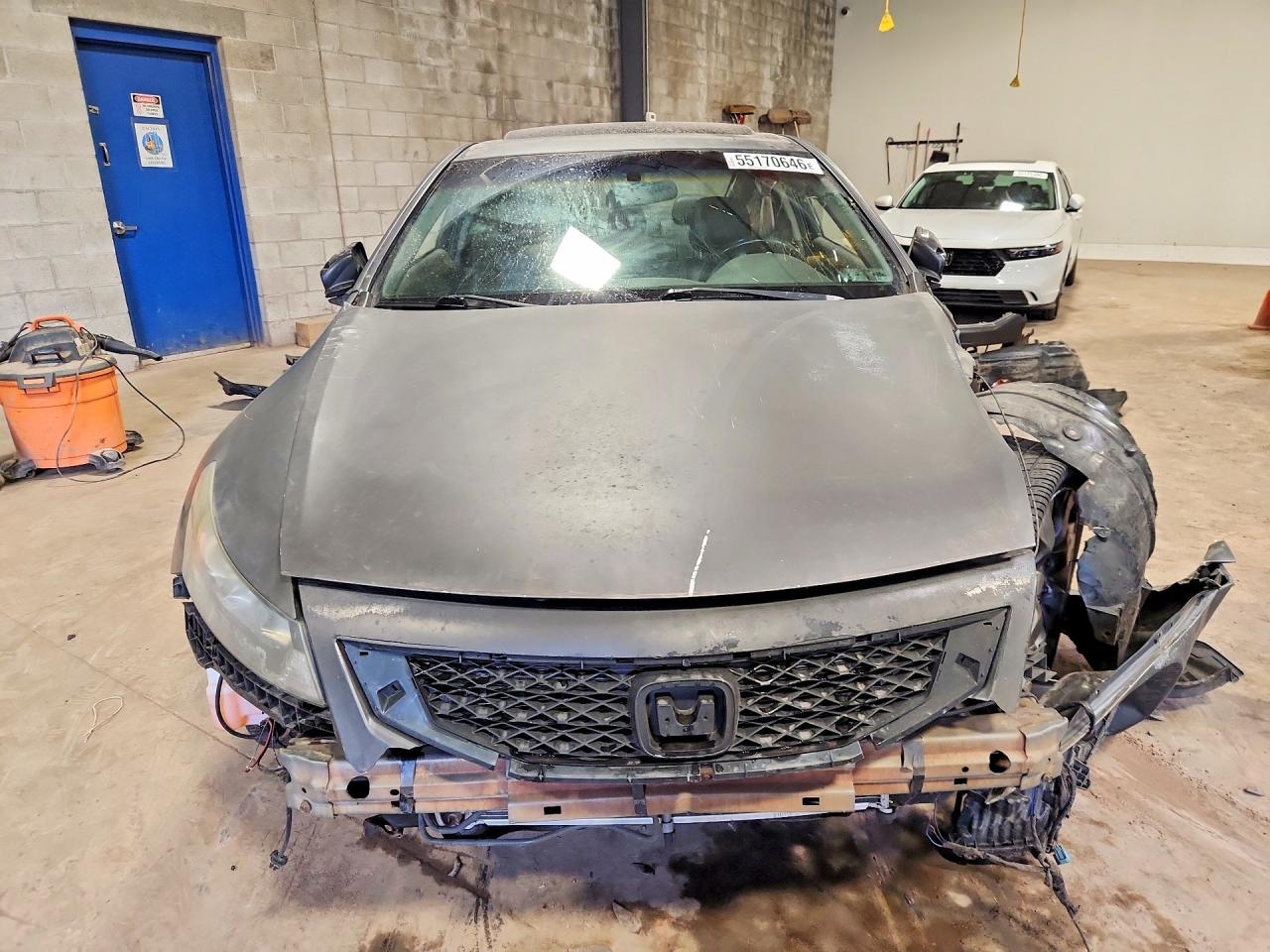 2008 Honda Accord Exl Gray vin: 1HGCS11878A027950
