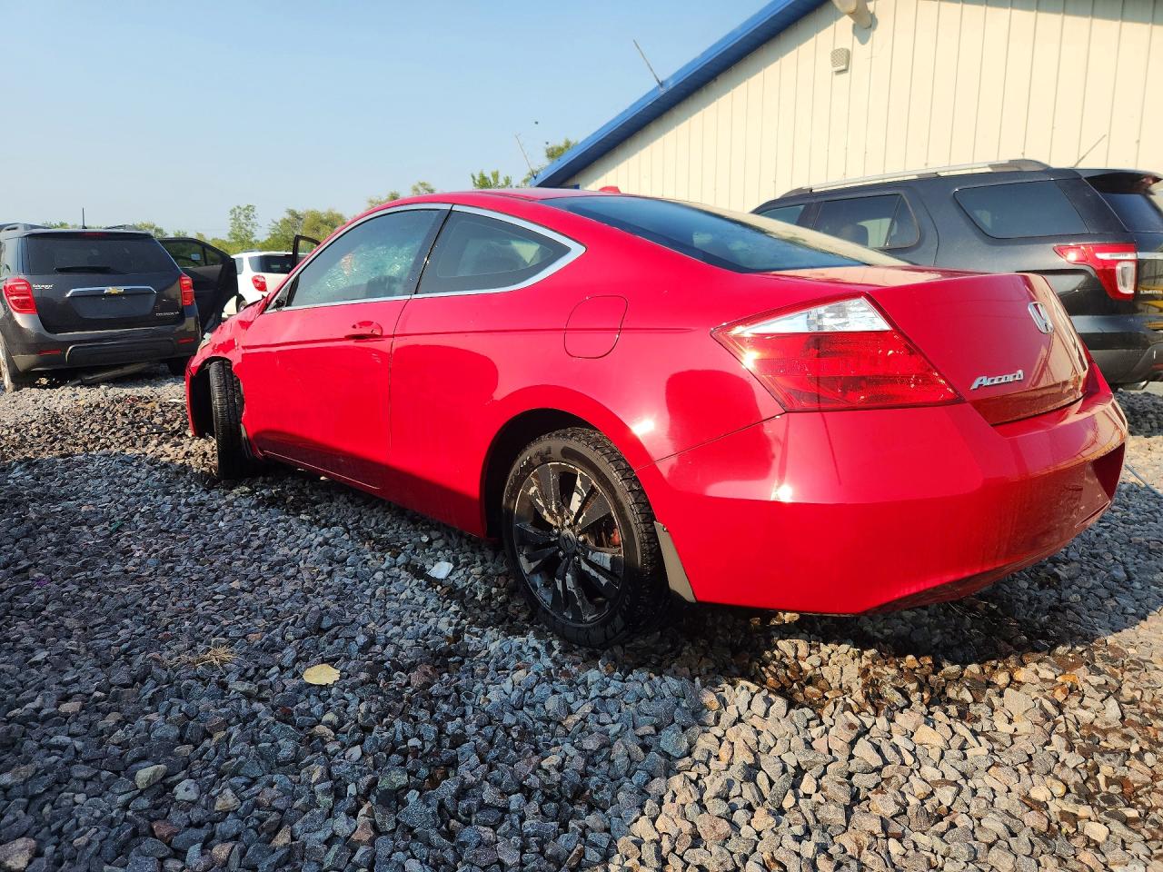 2009 Honda Accord Exl Red vin: 1HGCS11889A005716