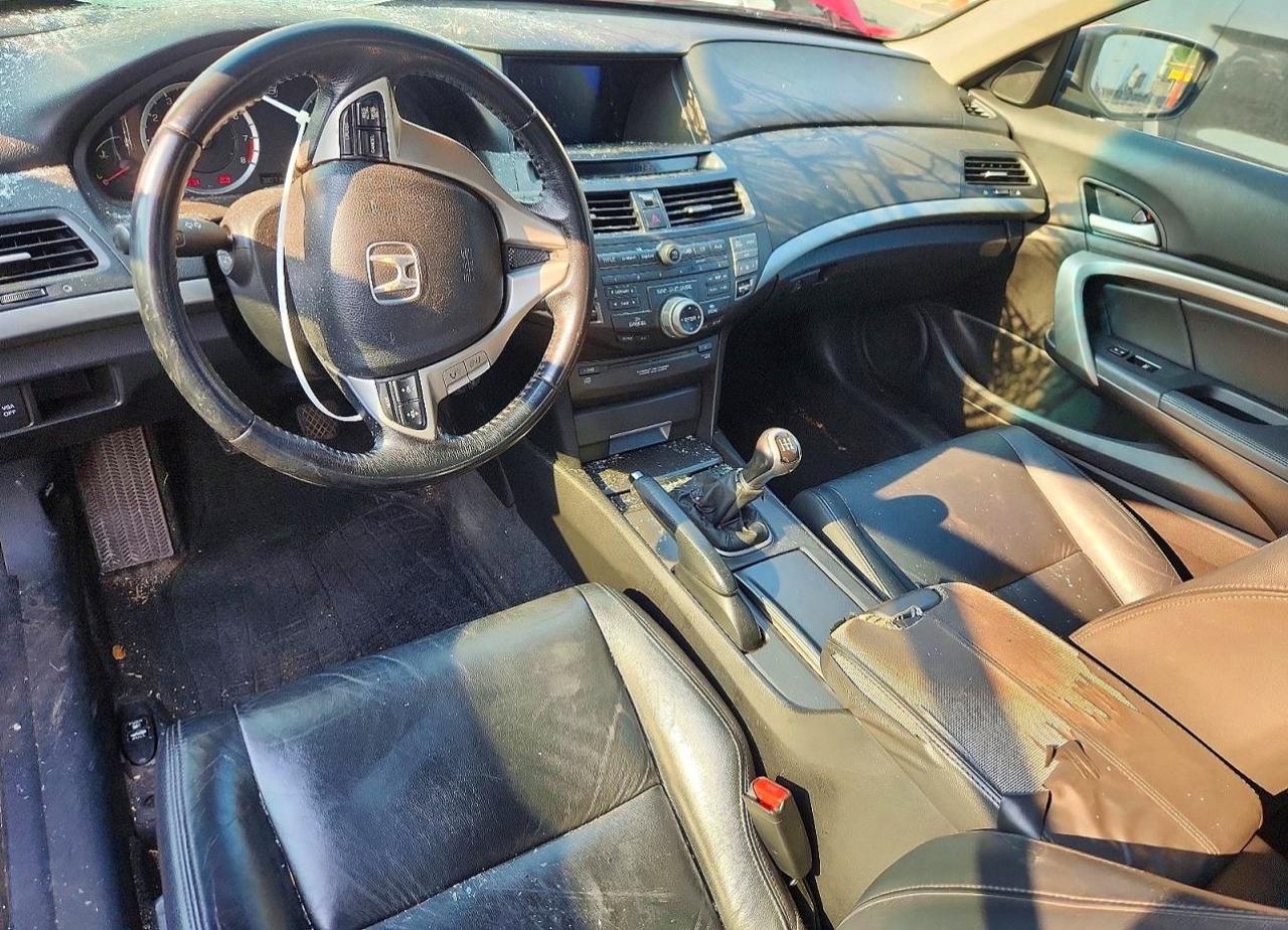 2009 Honda Accord Exl Red vin: 1HGCS11889A005716