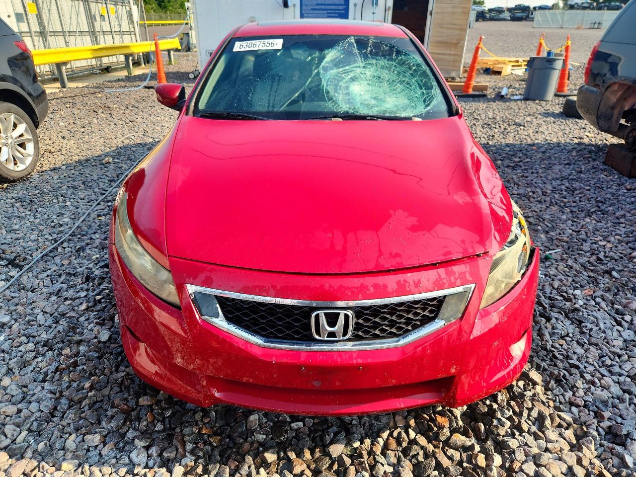 2009 Honda Accord Exl Red vin: 1HGCS11889A005716