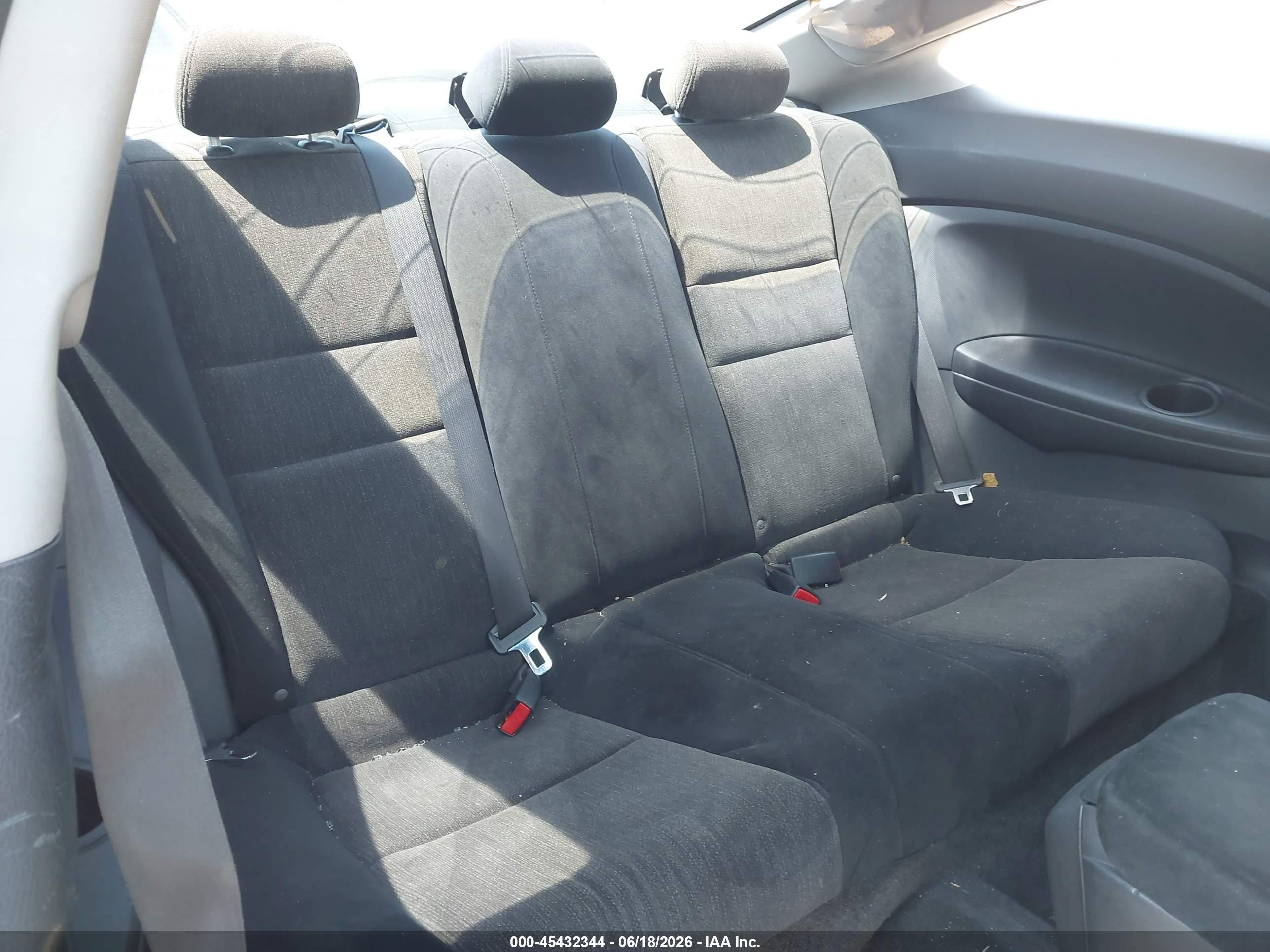 2009 Honda Accord 2.4 Lx-s Black vin: 1HGCS12309A006653