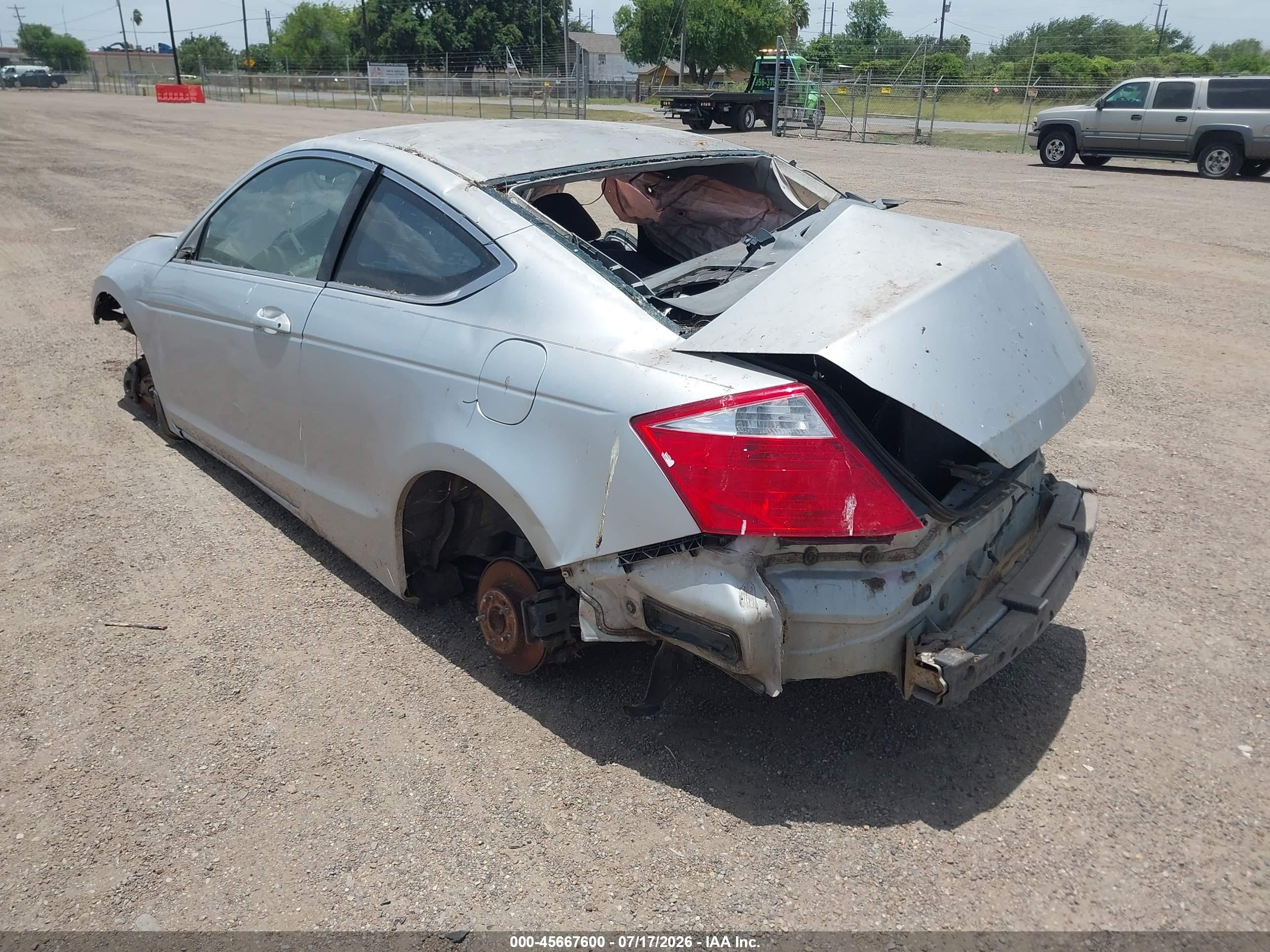2009 Honda Accord 2.4 Lx-s Silver vin: 1HGCS12309A013991