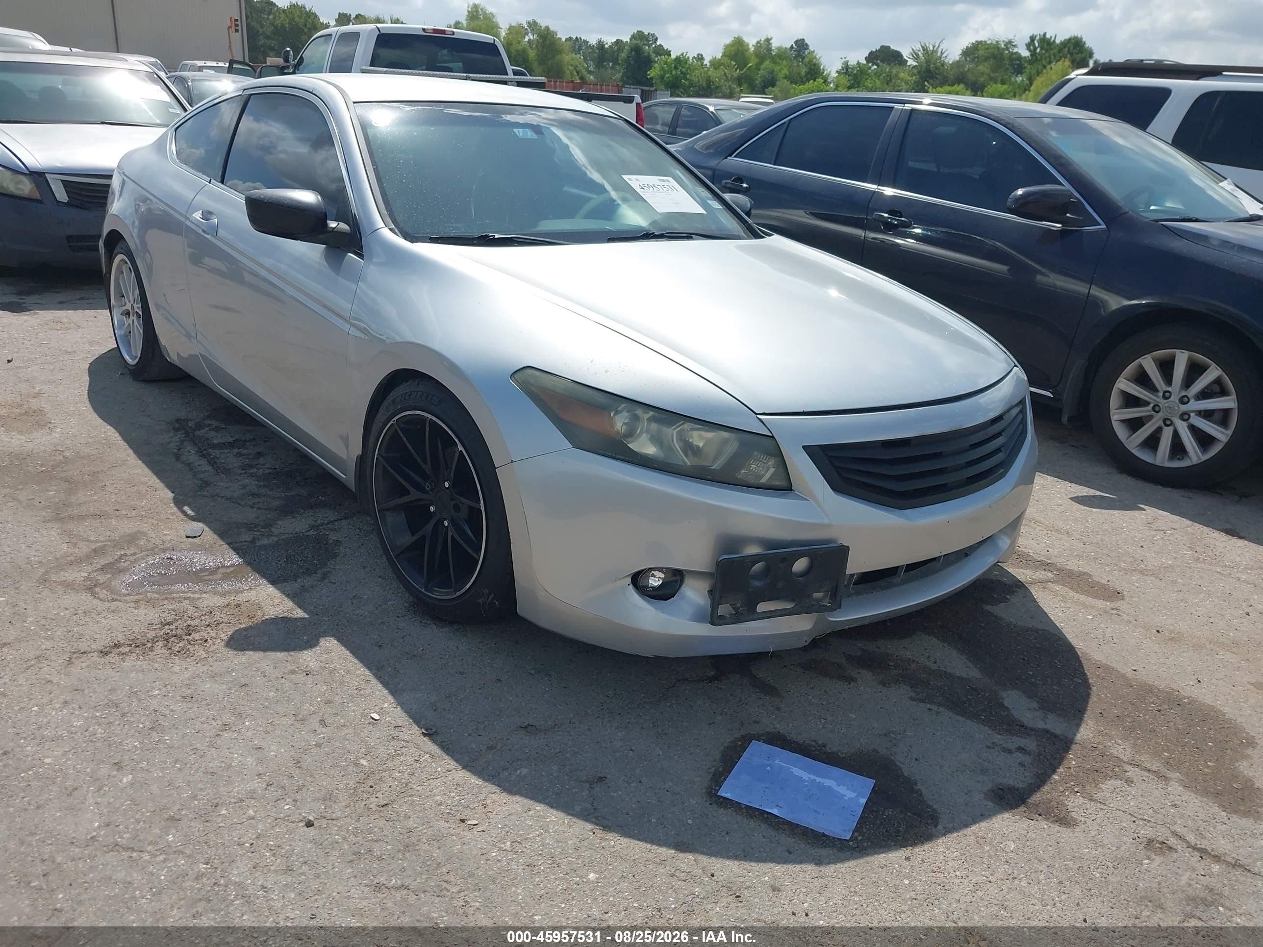 2008 Honda Accord 2.4 Lx-s Silver vin: 1HGCS12318A019118