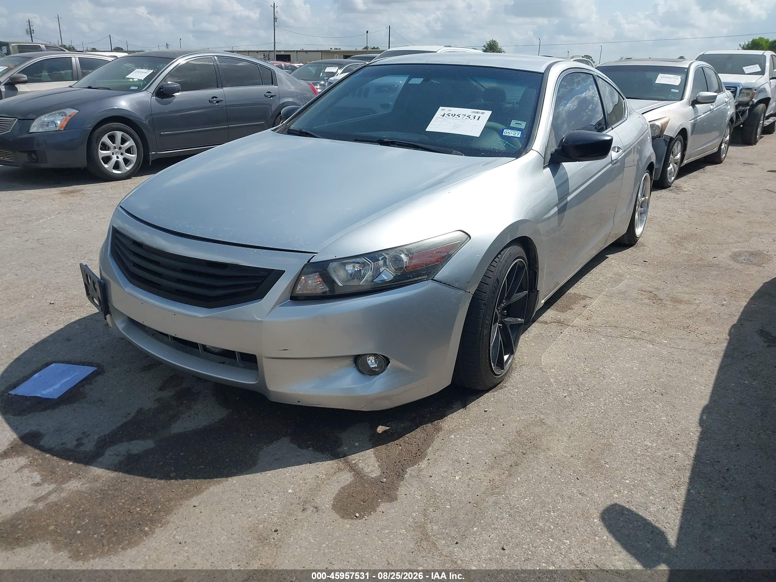 2008 Honda Accord 2.4 Lx-s Silver vin: 1HGCS12318A019118