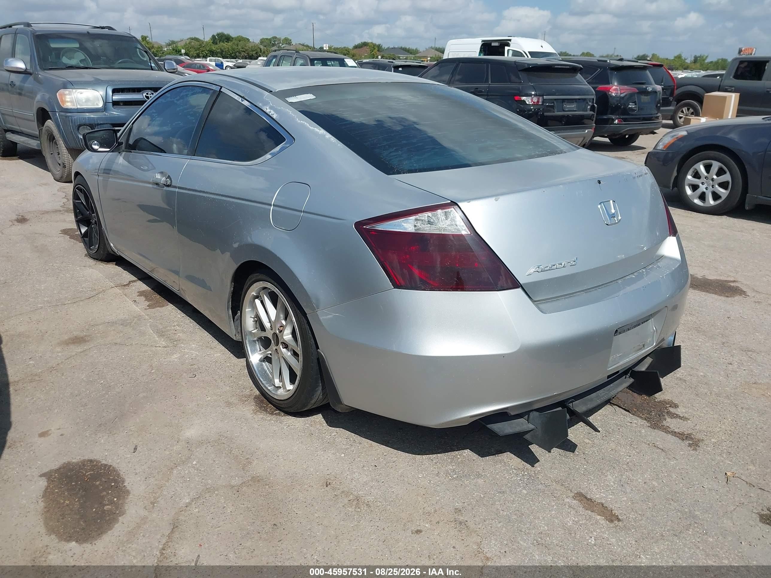 2008 Honda Accord 2.4 Lx-s Silver vin: 1HGCS12318A019118
