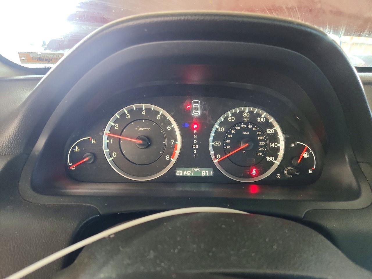 2009 Honda Accord Lx Burgundy vin: 1HGCS12319A017631