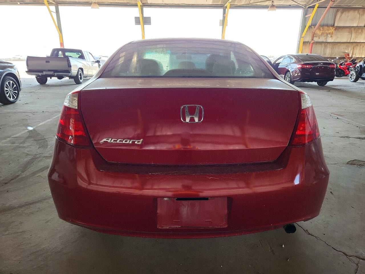 2009 Honda Accord Lx Burgundy vin: 1HGCS12319A017631