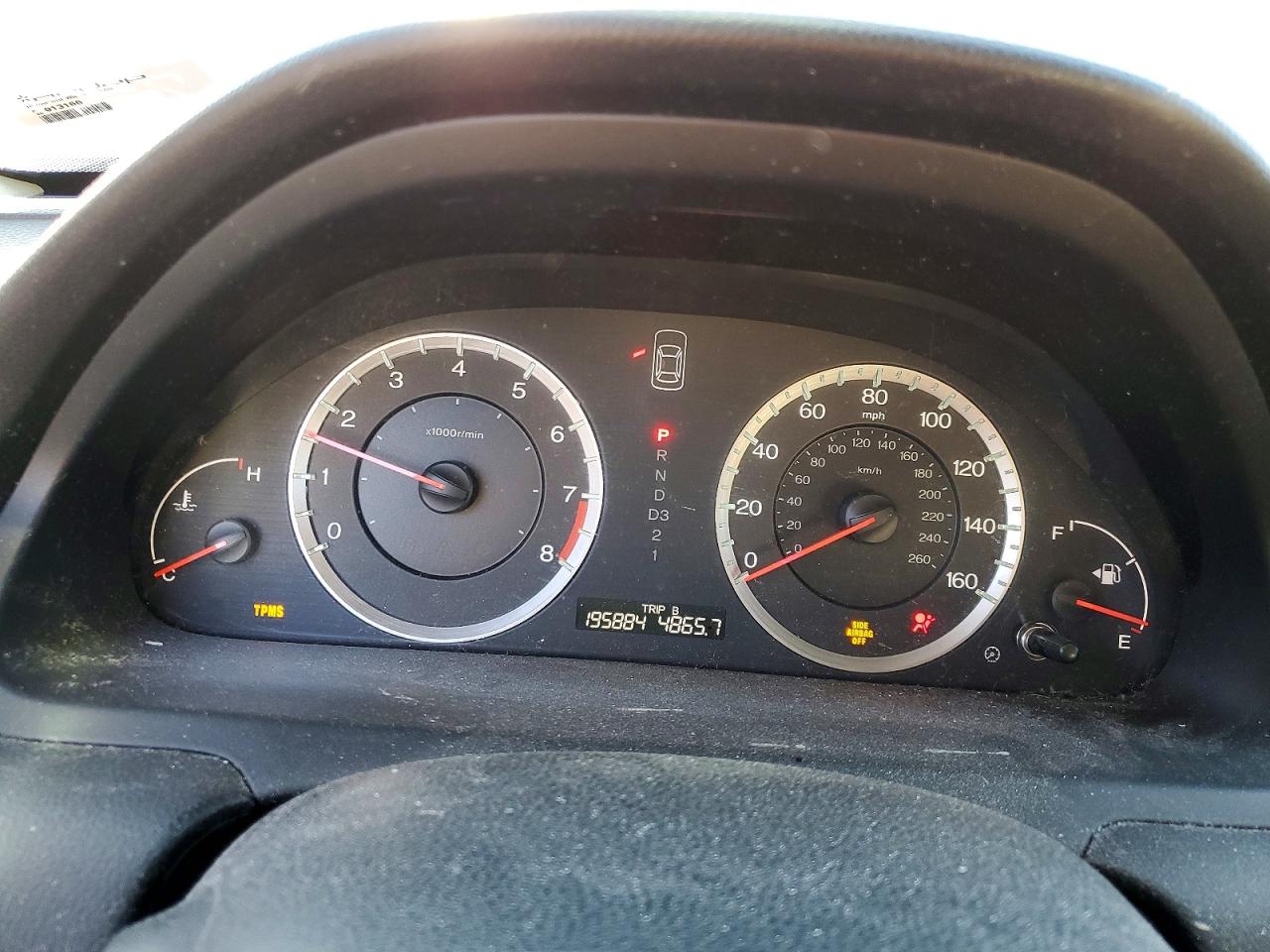 2009 Honda Accord Lx White vin: 1HGCS12319A018973