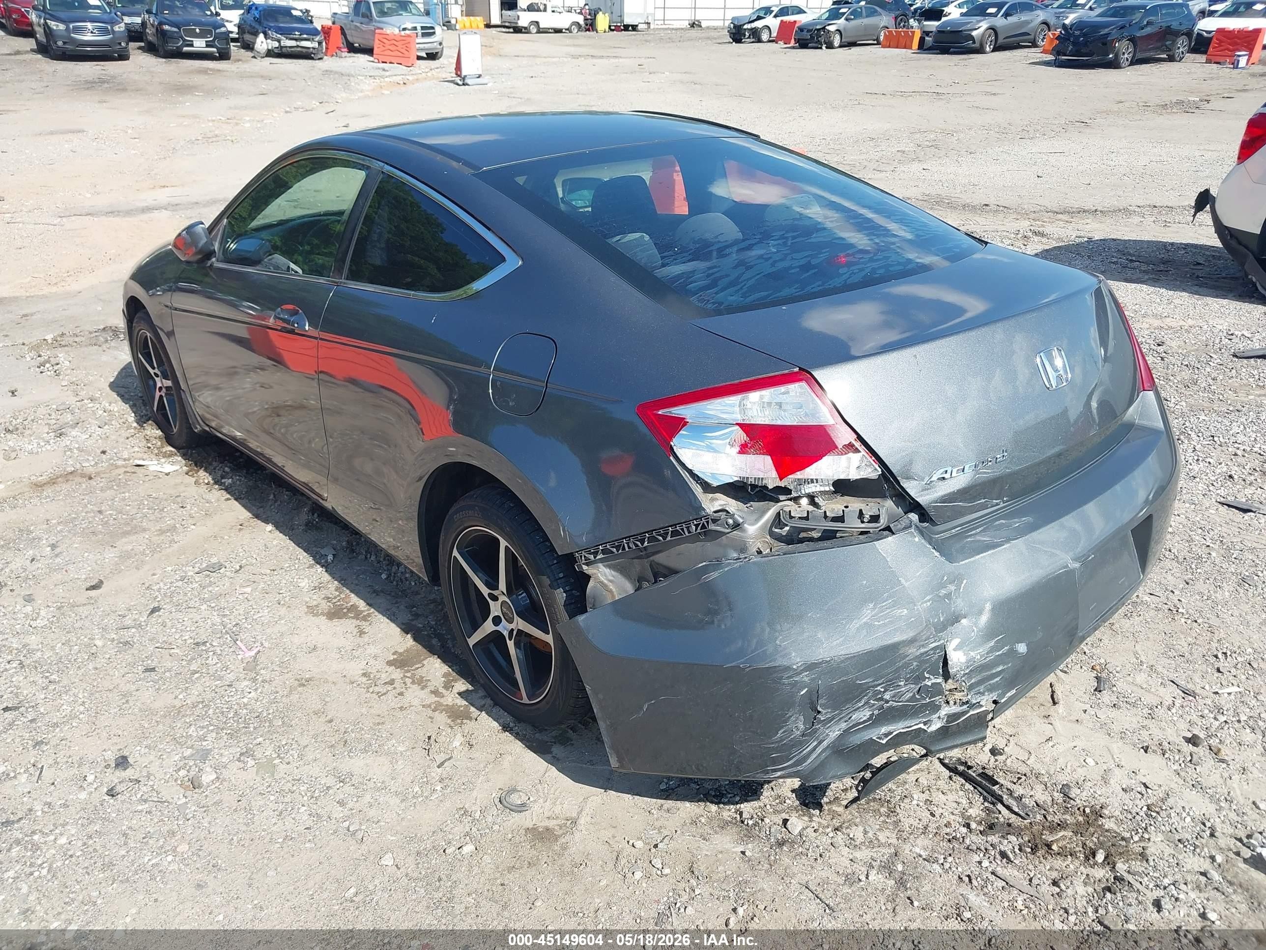 2008 Honda Accord 2.4 Lx-s Серый vin: 1HGCS12328A017569