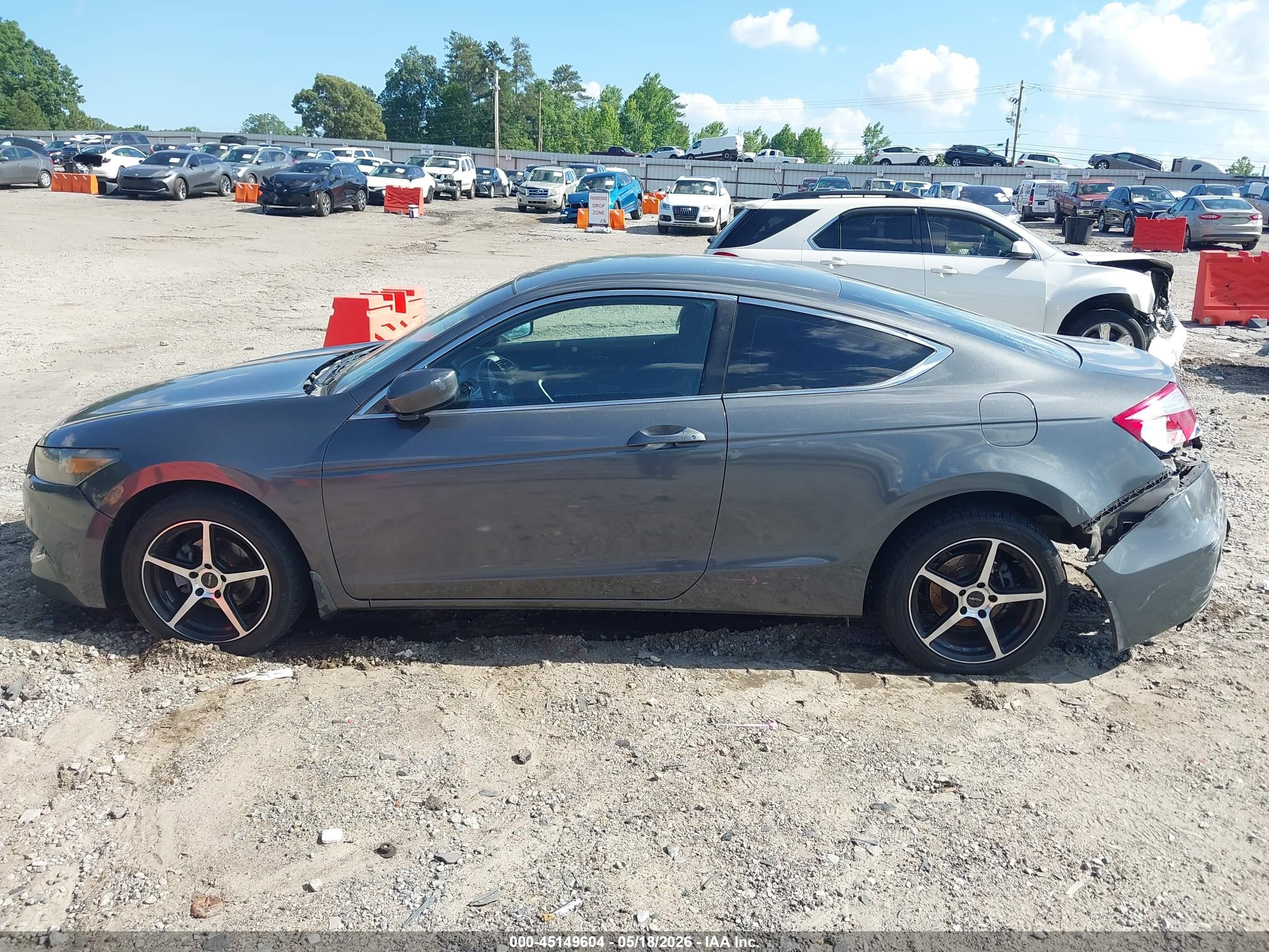 2008 Honda Accord 2.4 Lx-s Серый vin: 1HGCS12328A017569