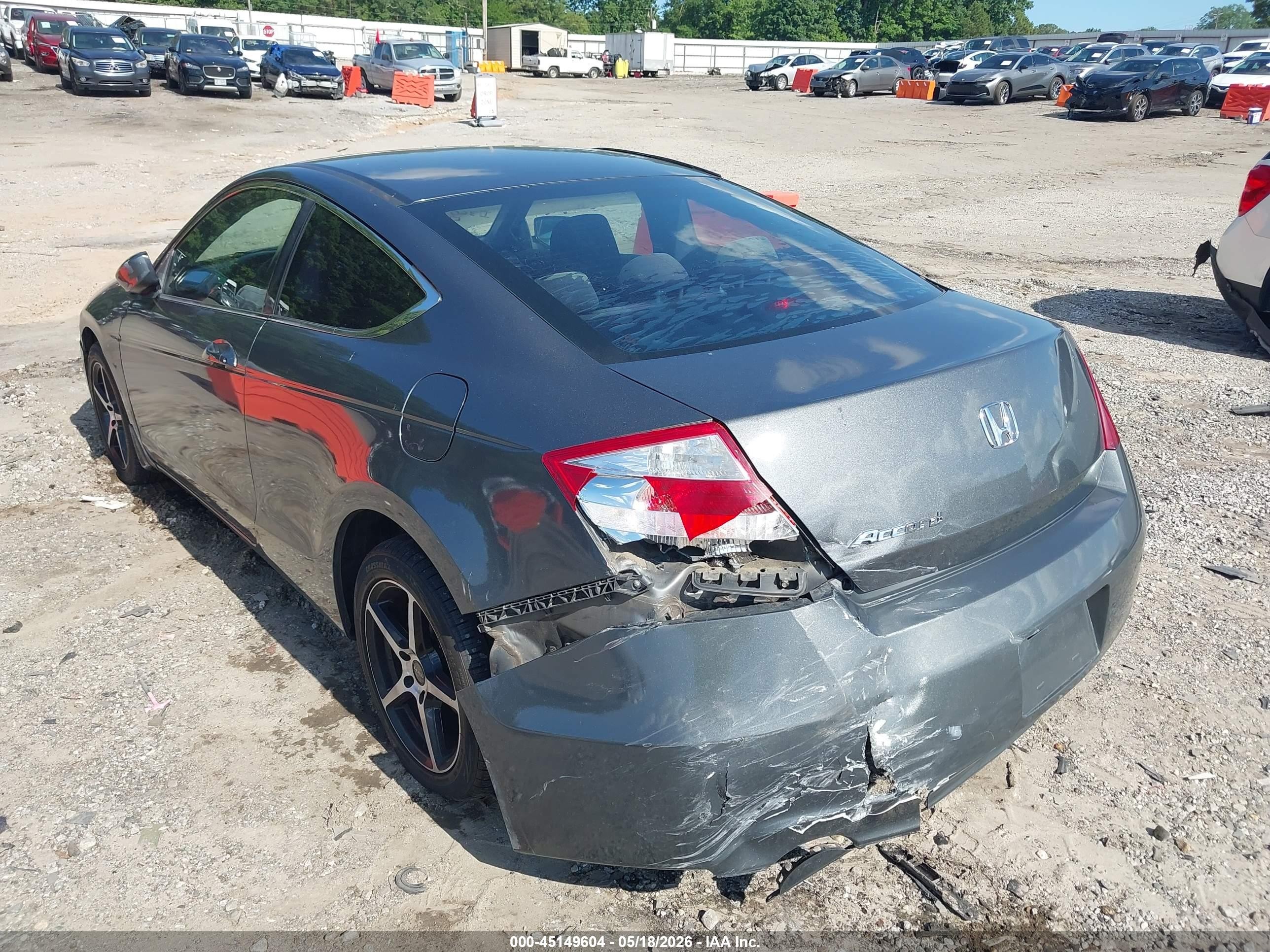 2008 Honda Accord 2.4 Lx-s Серый vin: 1HGCS12328A017569