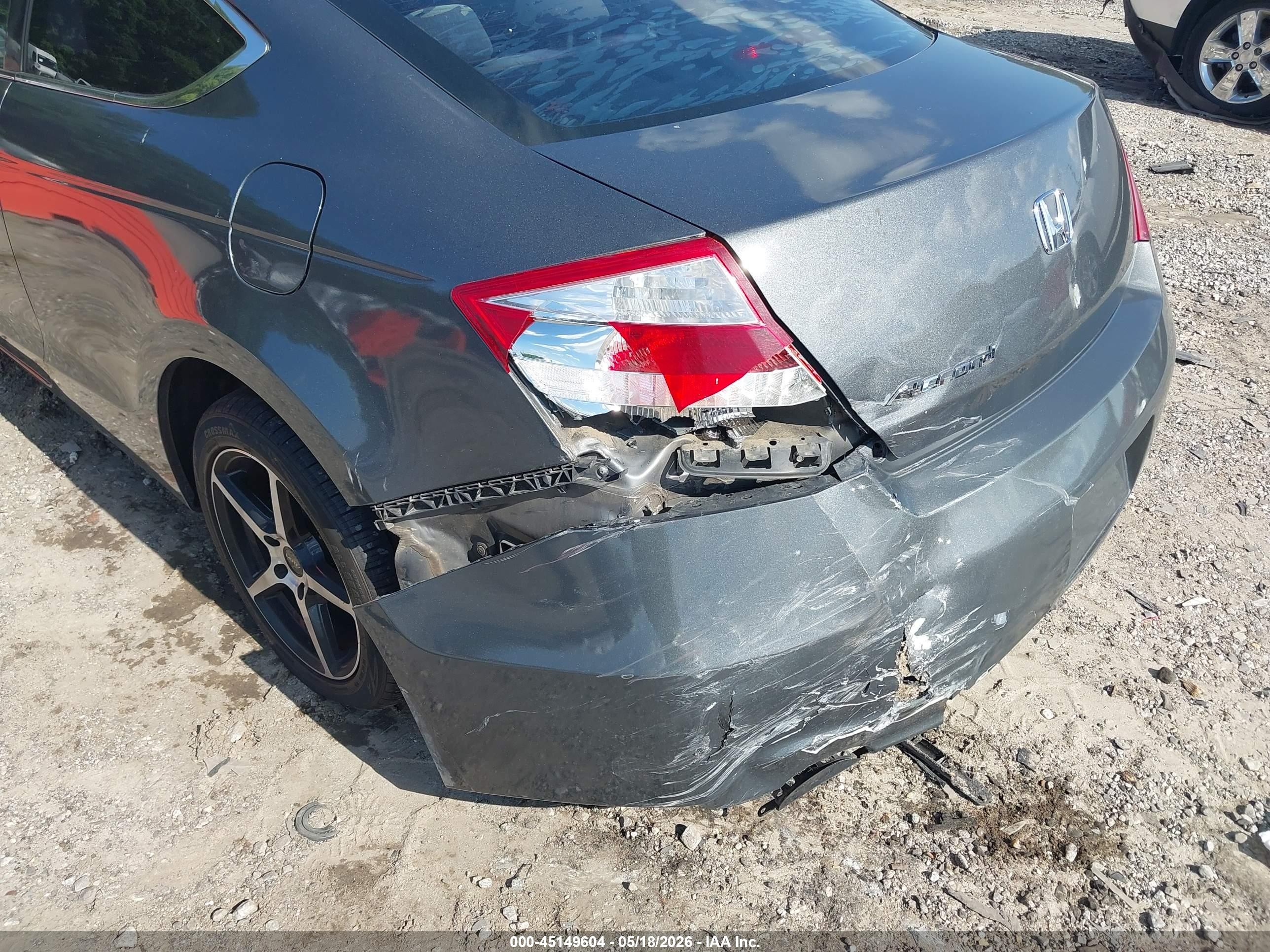 2008 Honda Accord 2.4 Lx-s Серый vin: 1HGCS12328A017569