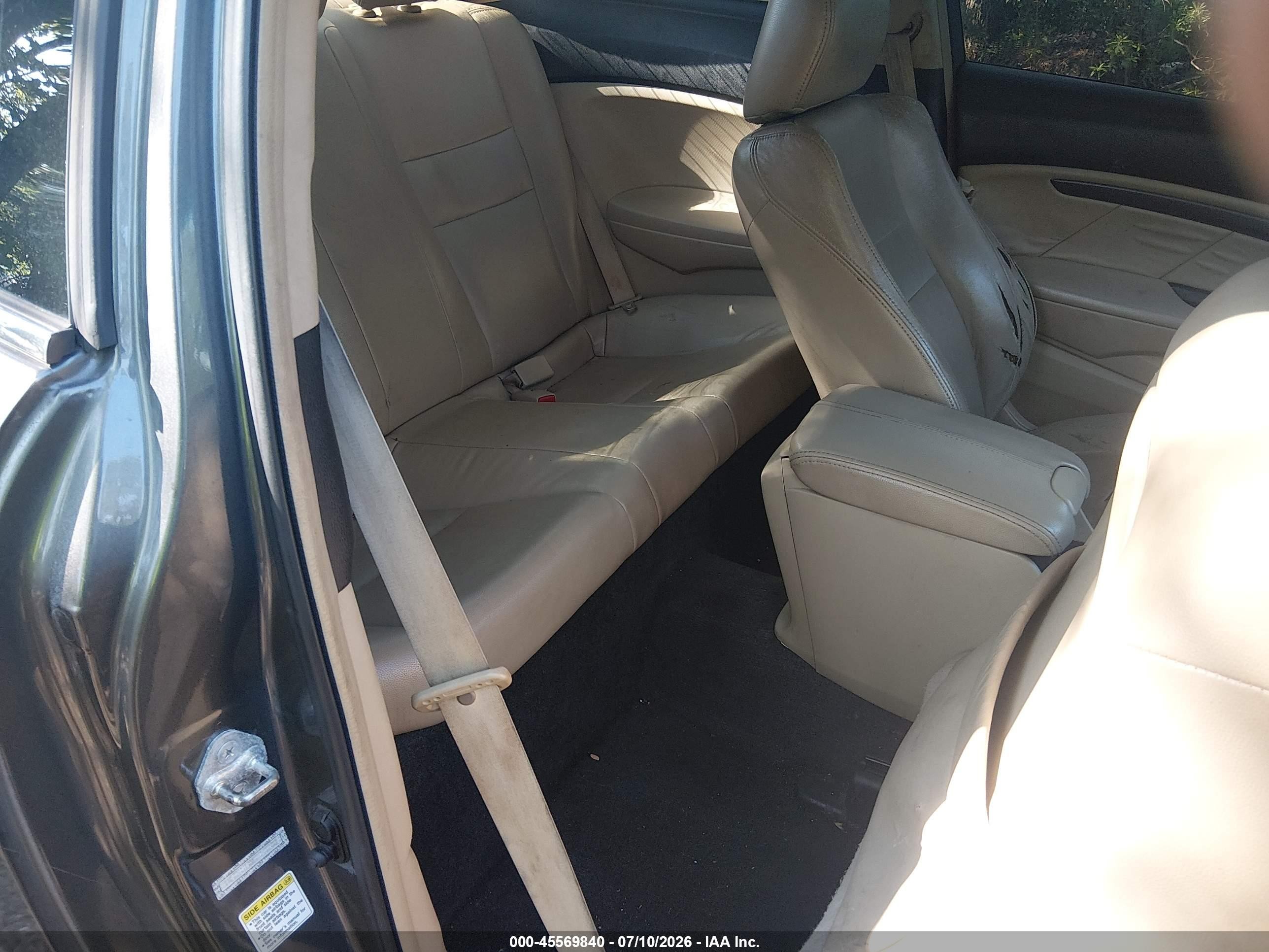 2009 Honda Accord 2.4 Lx-s Gray vin: 1HGCS12339A011202