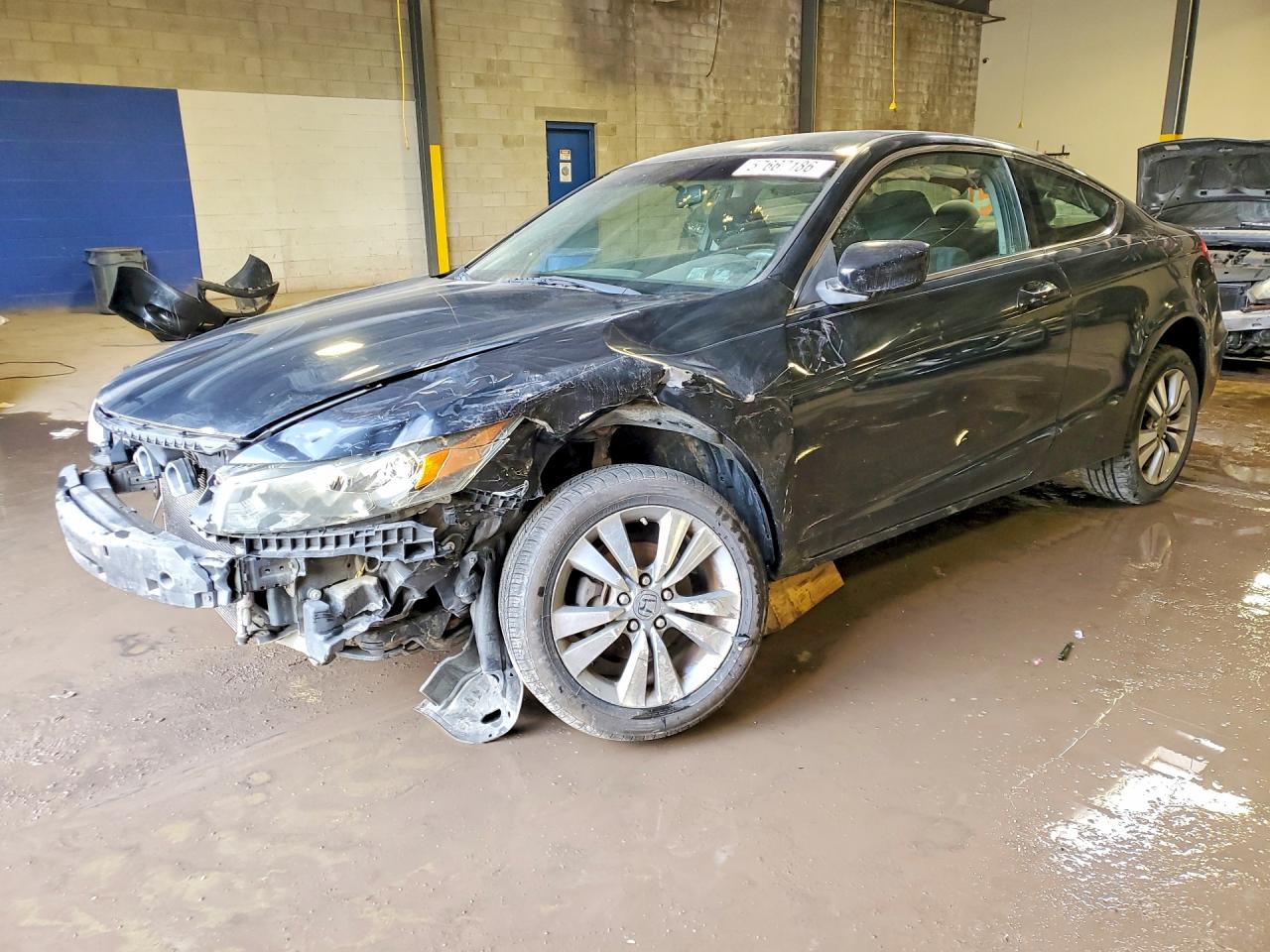 2009 Honda Accord Lx Black vin: 1HGCS12339A016965