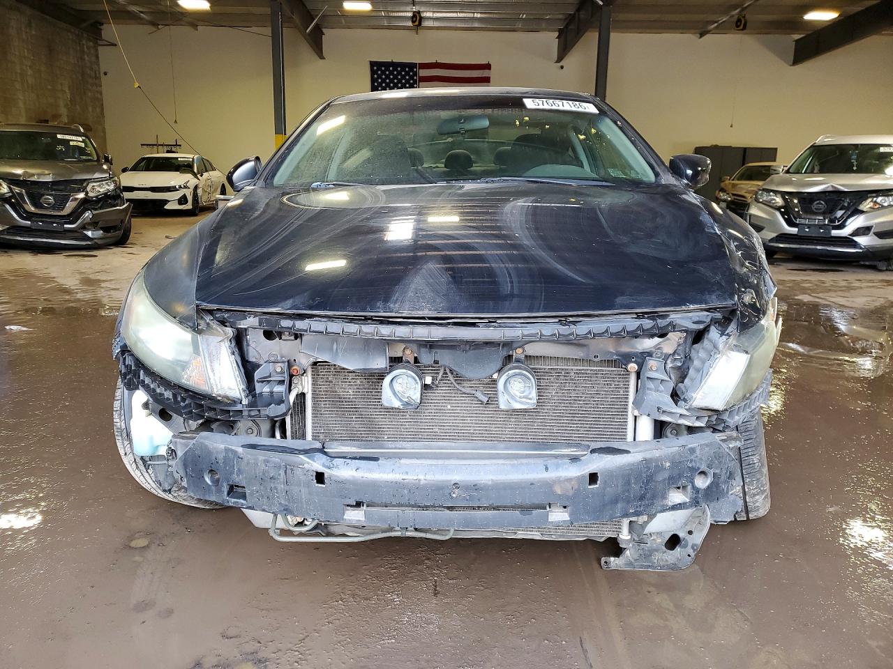 2009 Honda Accord Lx Black vin: 1HGCS12339A016965