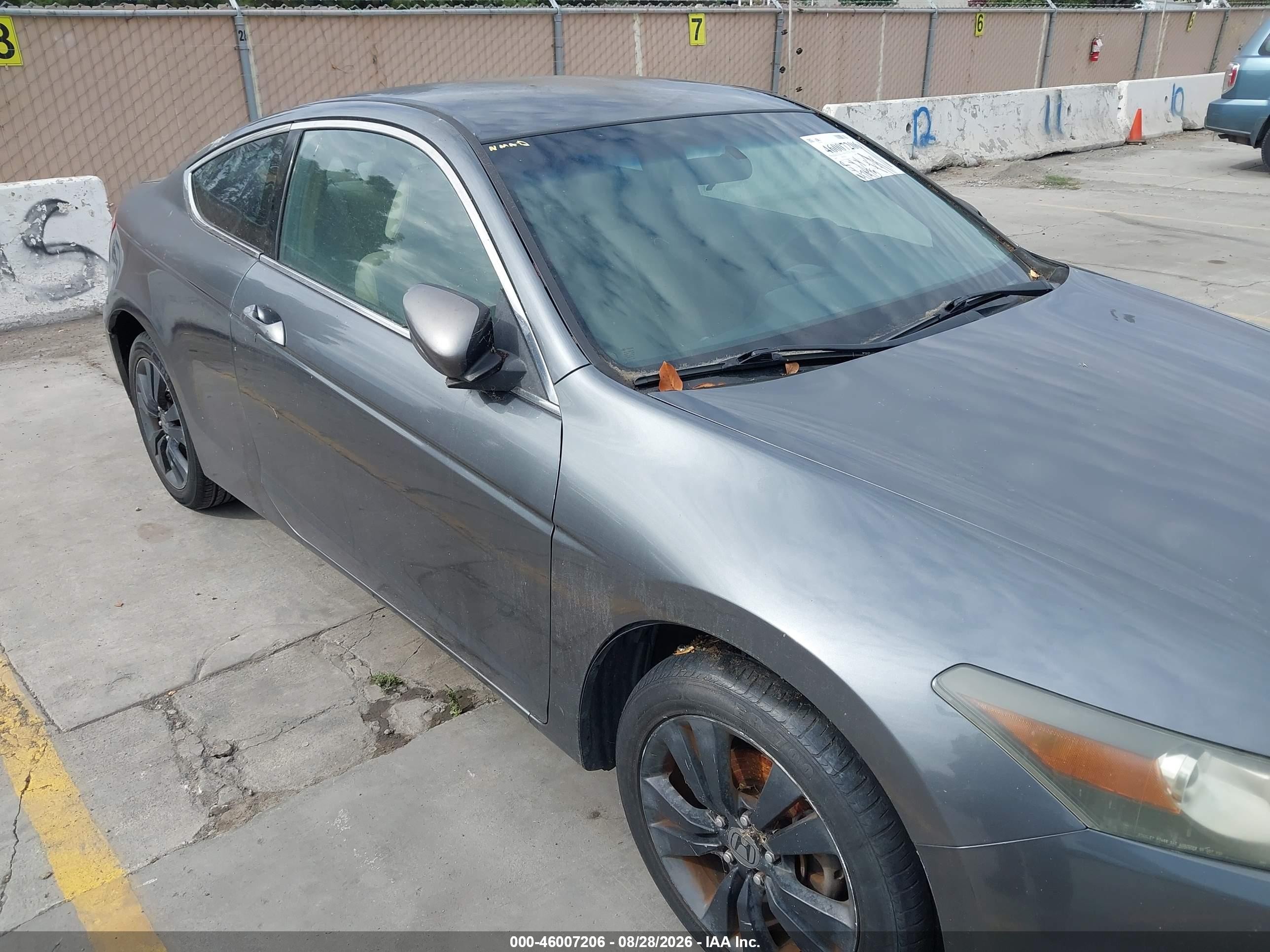 2009 Honda Accord 2.4 Lx-s Gray vin: 1HGCS12339A025956